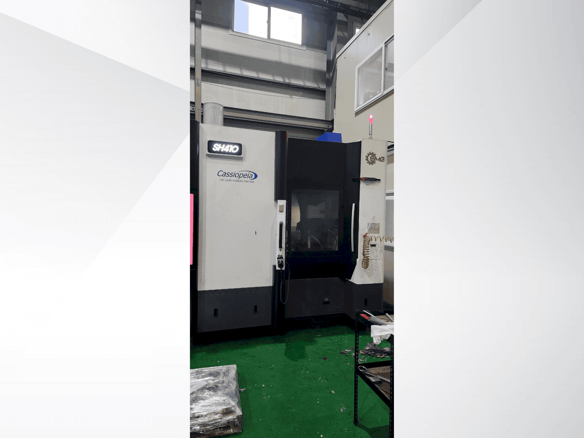 Masina SMG SH410 eestvaade