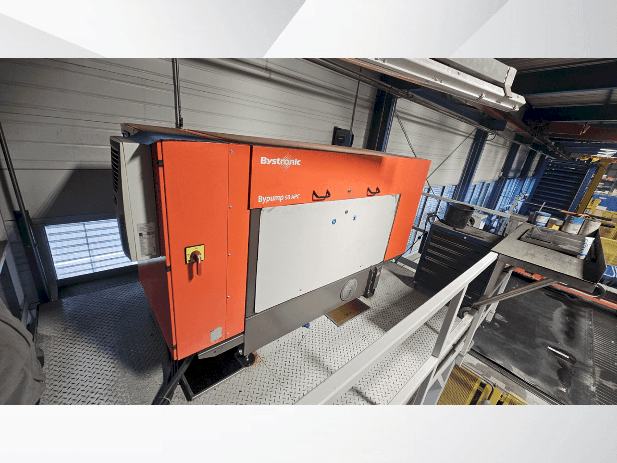 Masina Bystronic Byjet 6030L eestvaade