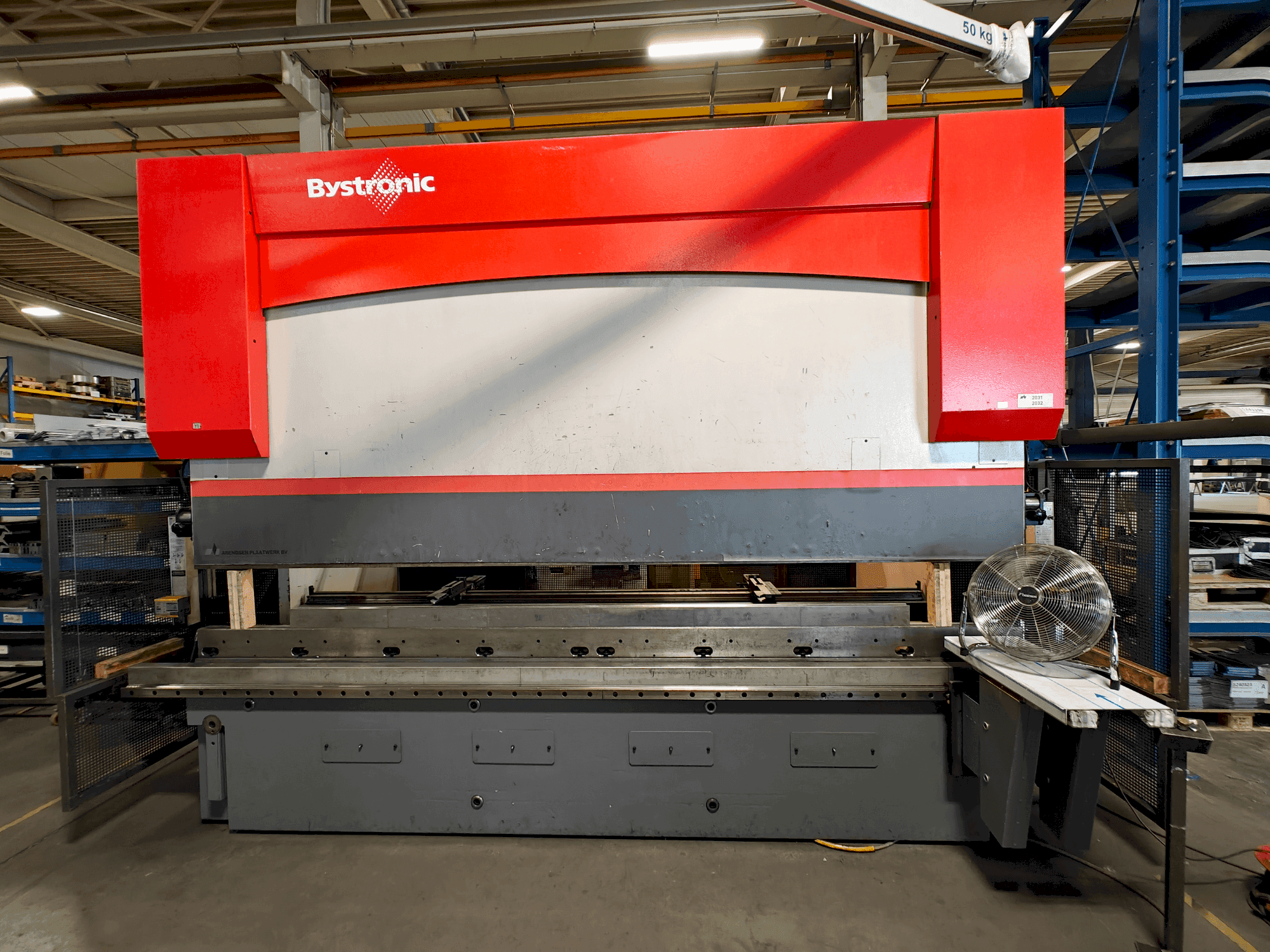 Masina Bystronic PR 200x4100 eestvaade