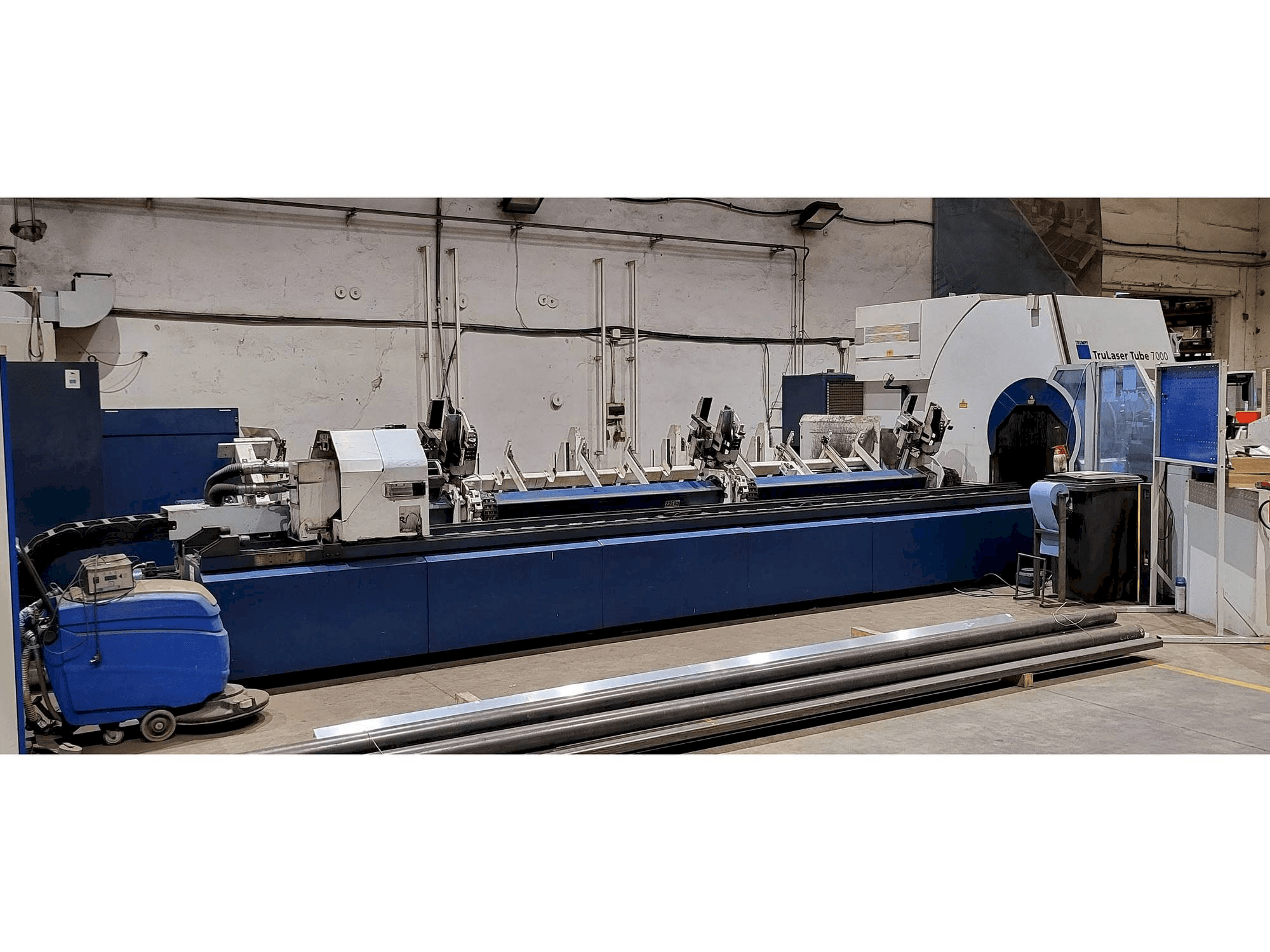 Masina Trumpf TruLaser Tube 7000 eestvaade