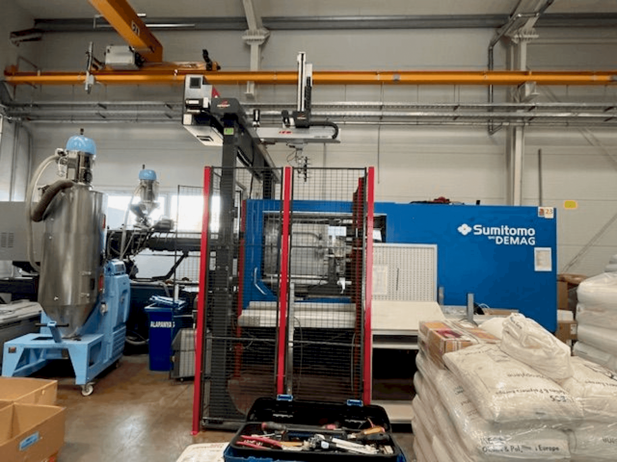 Masina SUMITOMO SHI DEMAG IntElect2 500/920-2200 eestvaade