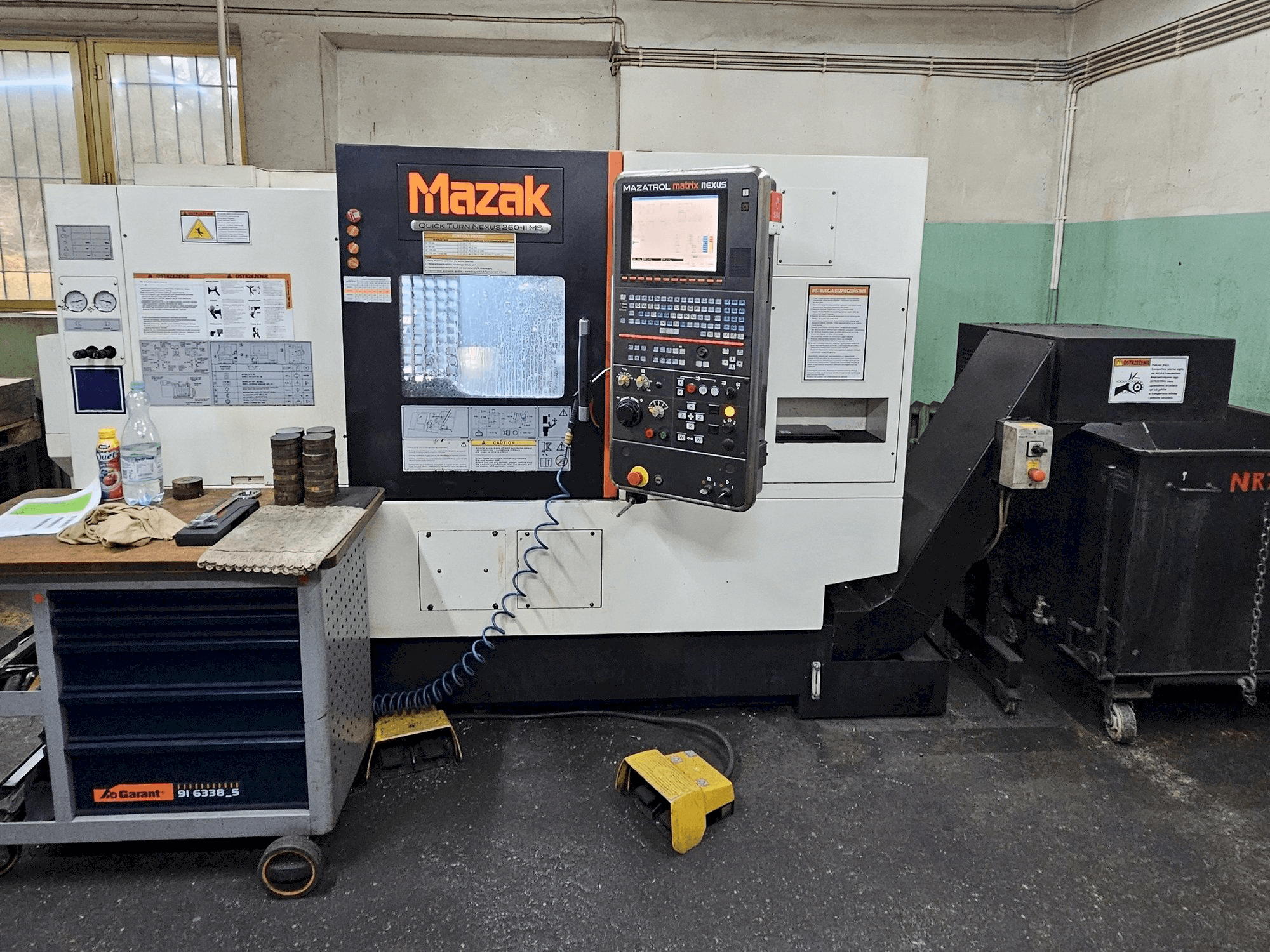 Masina Mazak Quickturn Nexus 250-II MS eestvaade