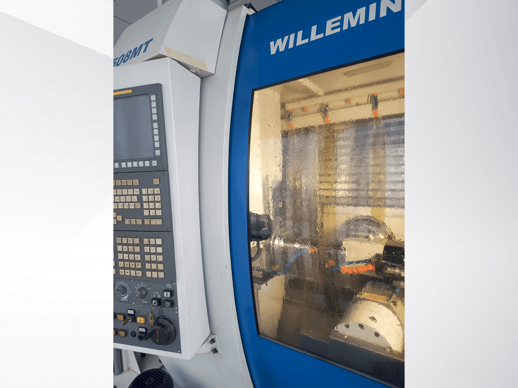 Masina WILLEMIN-MACODEL 508MT-195 eestvaade