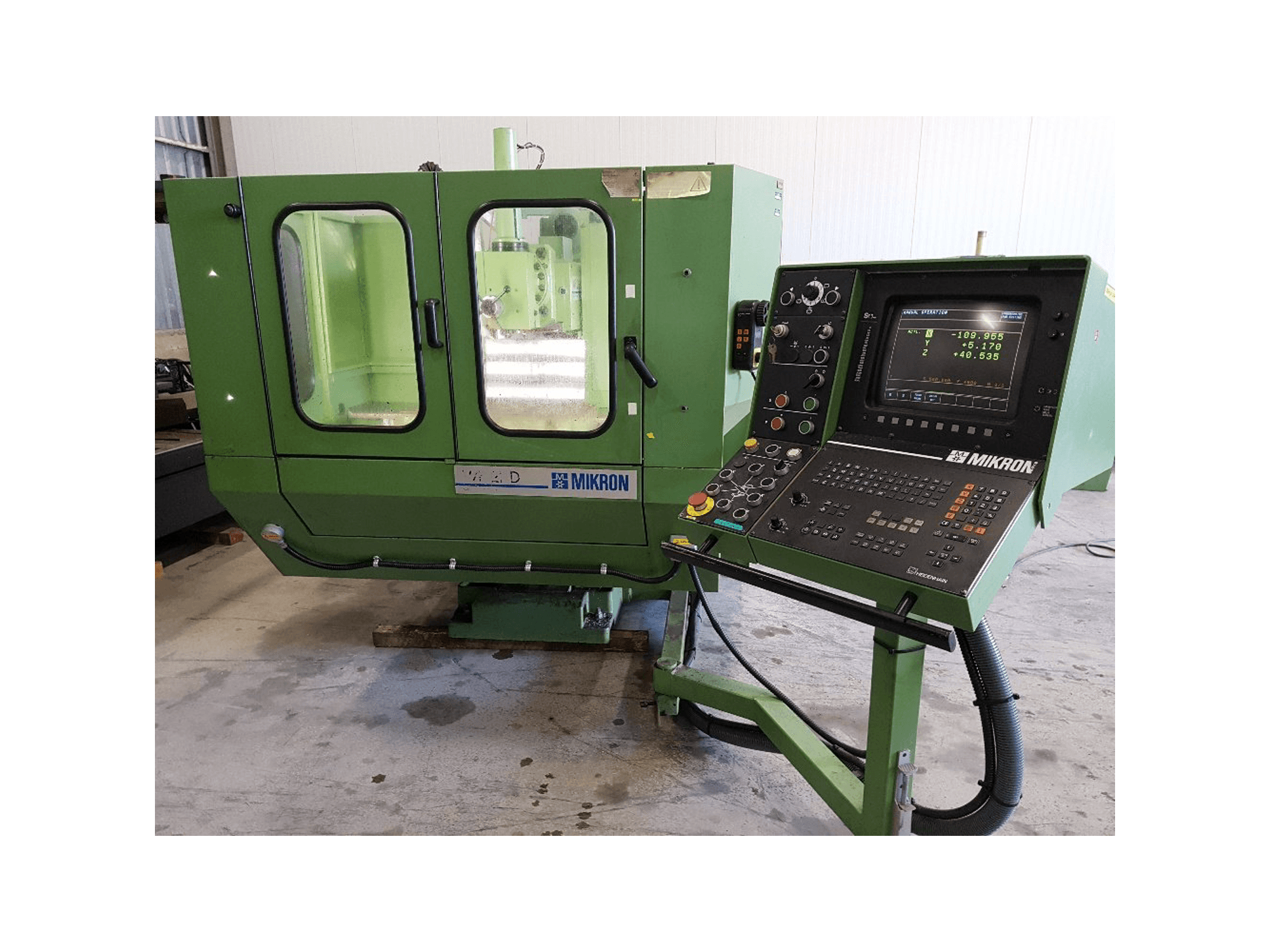 Masina Mikron WF 21-D eestvaade