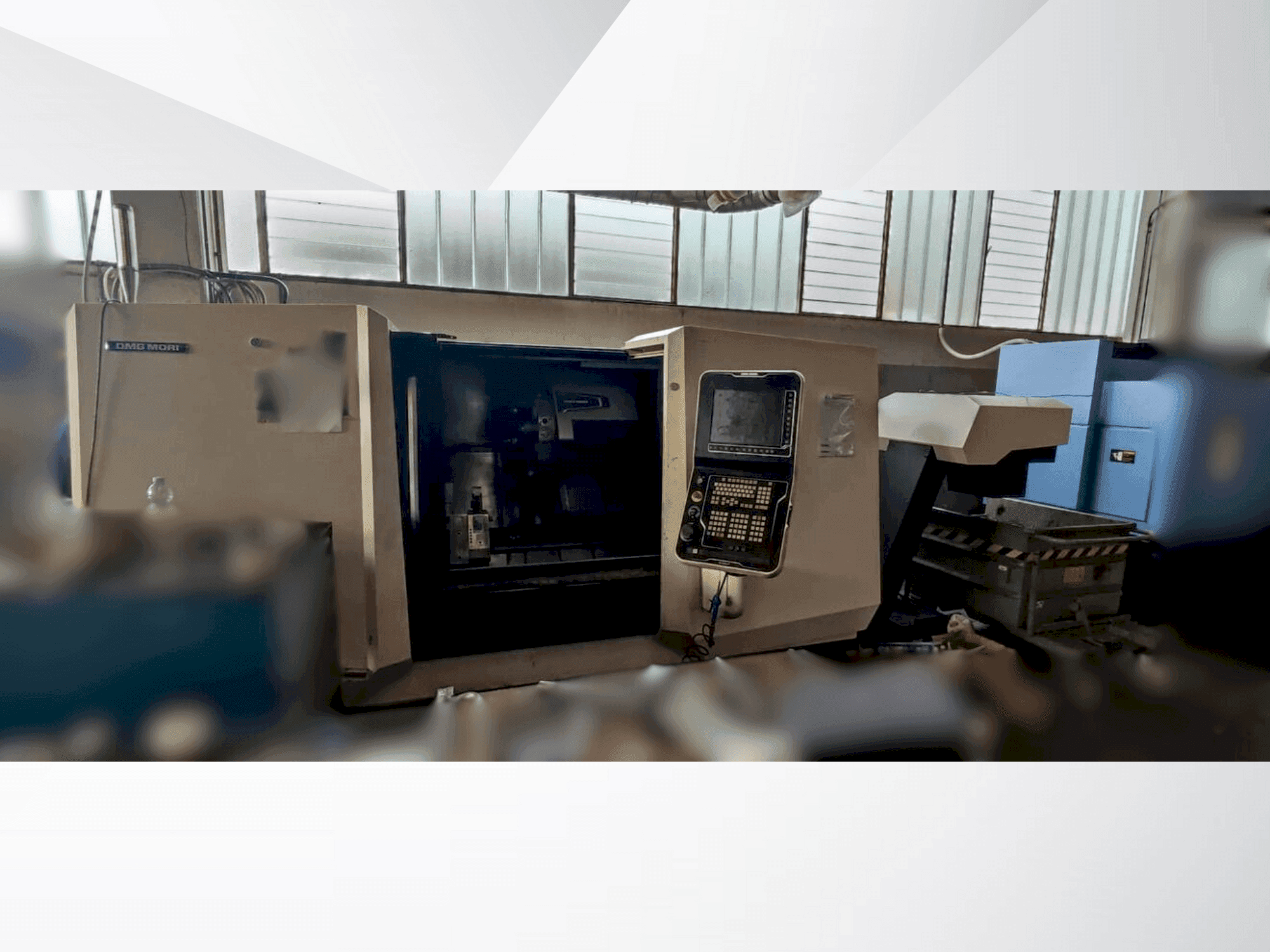 Masina DMG MORI CLX 550 eestvaade