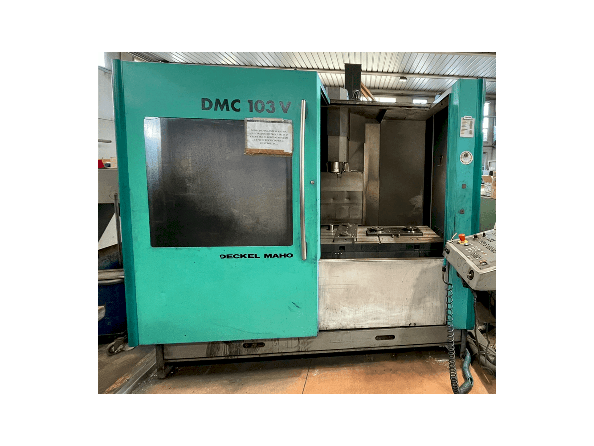 Masina DECKEL MAHO DMC 103 eestvaade