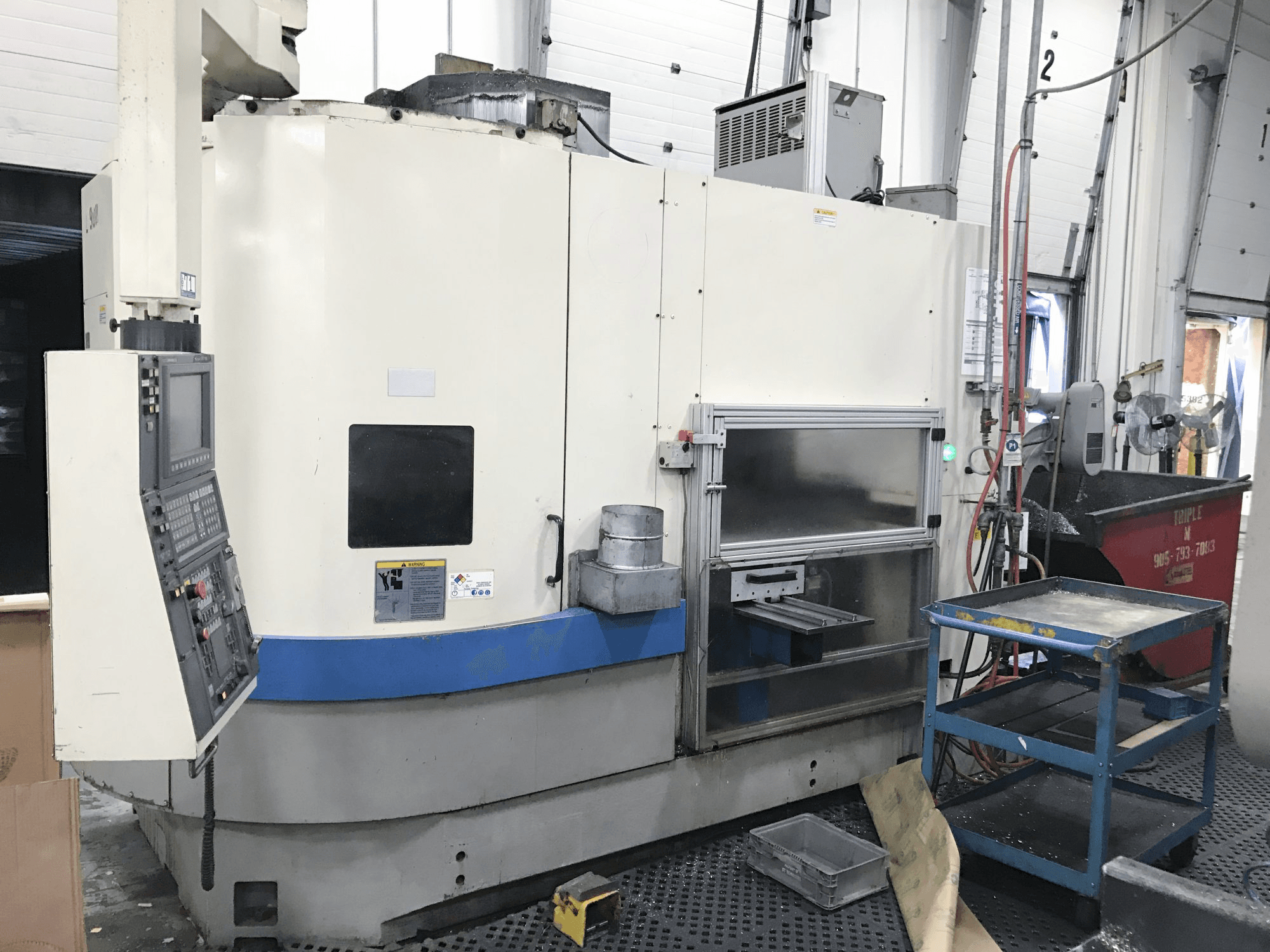 Masinavaade Okuma LVT 400 vasakult