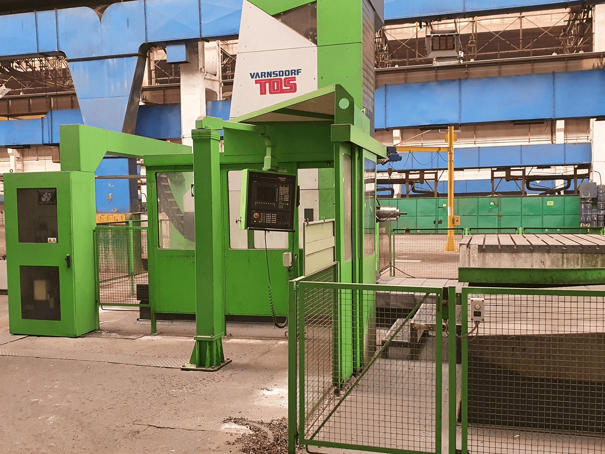 Masina TOS VARNSDORF WHN 13 CNC eestvaade