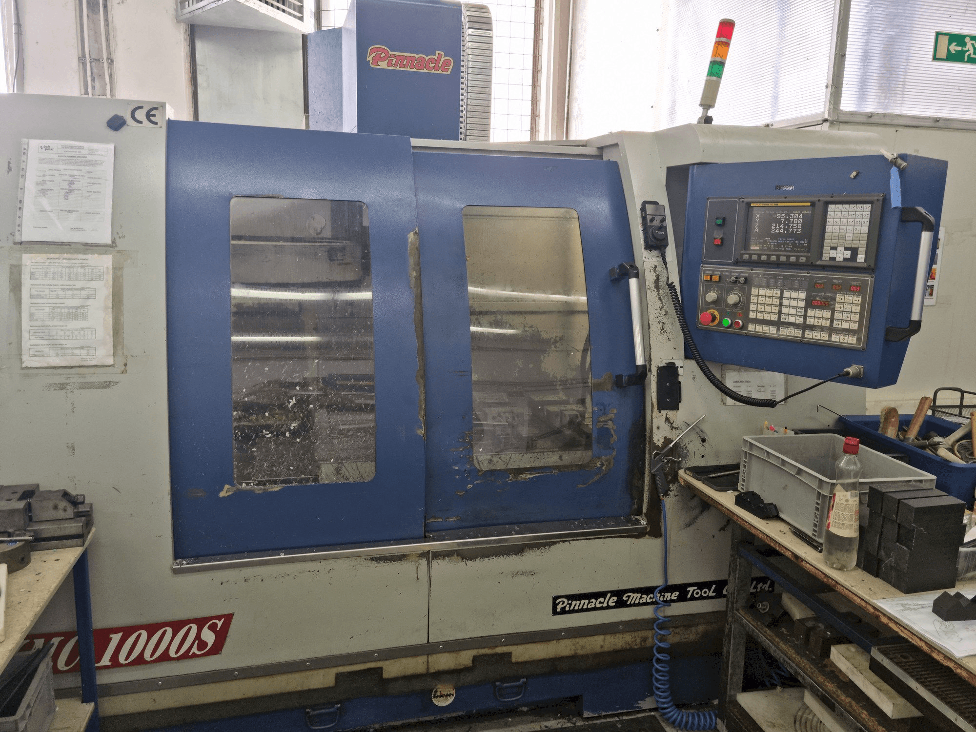 Masina Pinnacle VMC1000S eestvaade