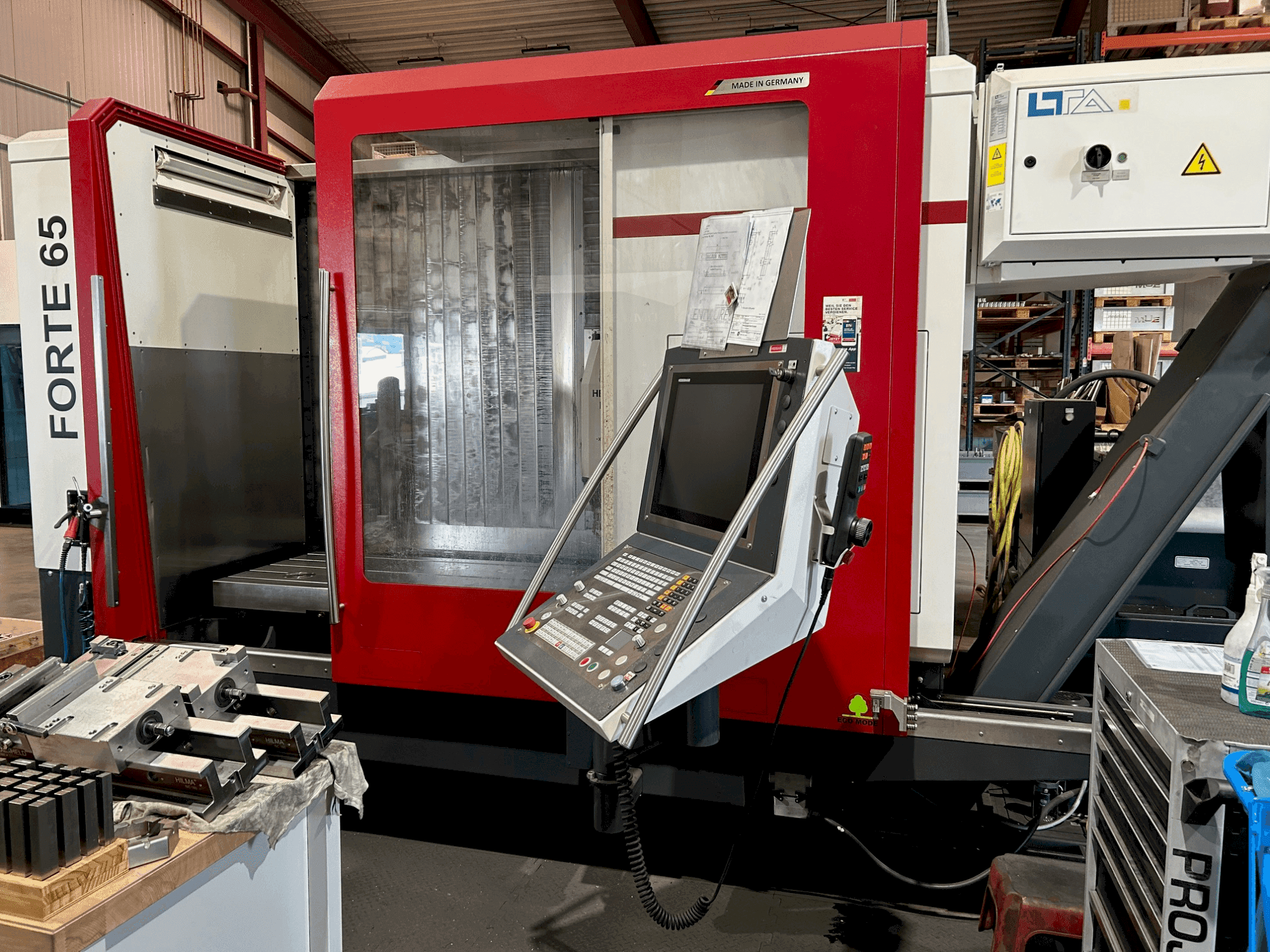 Masina HEDELIUS Forte 65 Single 1320 eestvaade