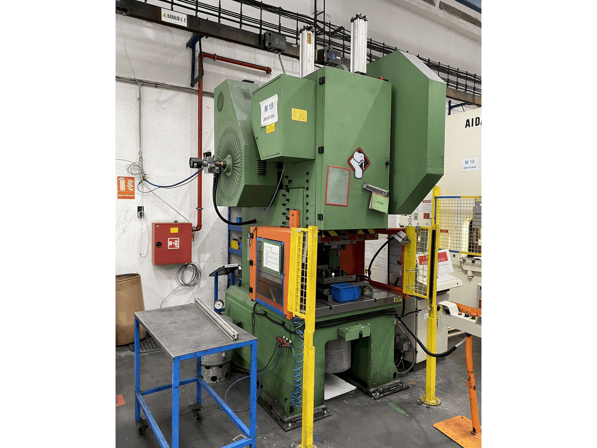 Masina SANGIACOMO T 130R CE eestvaade