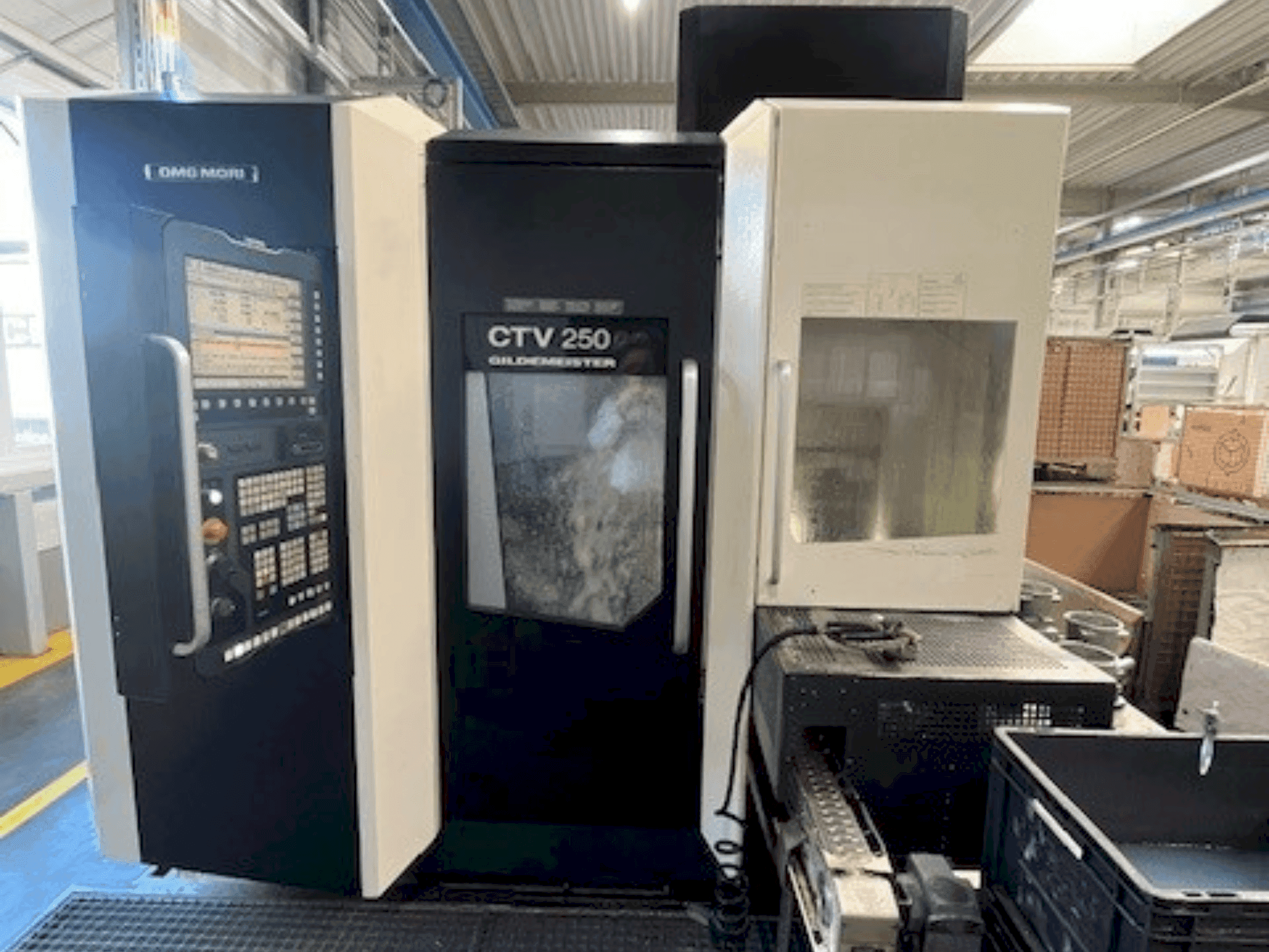 Masina DMG MORI Gildemeister CTV 250 2nd eestvaade