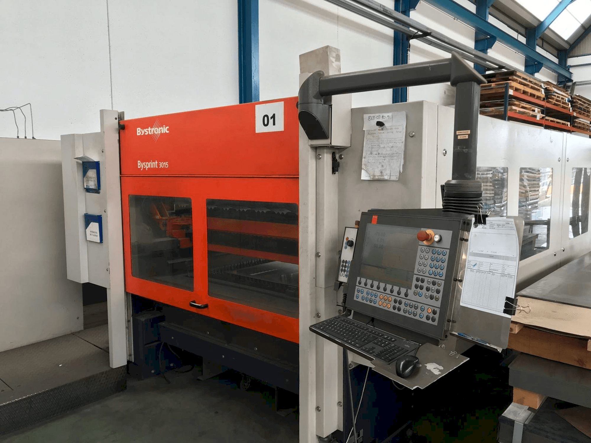 Masina Bystronic Bysprint 3015 eestvaade