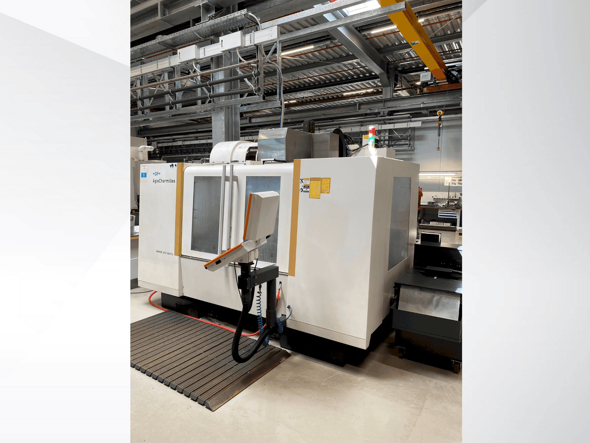 Masina +GF+ AgieCharmilles MIKRON VCE 1400 PRO (2012) eestvaade