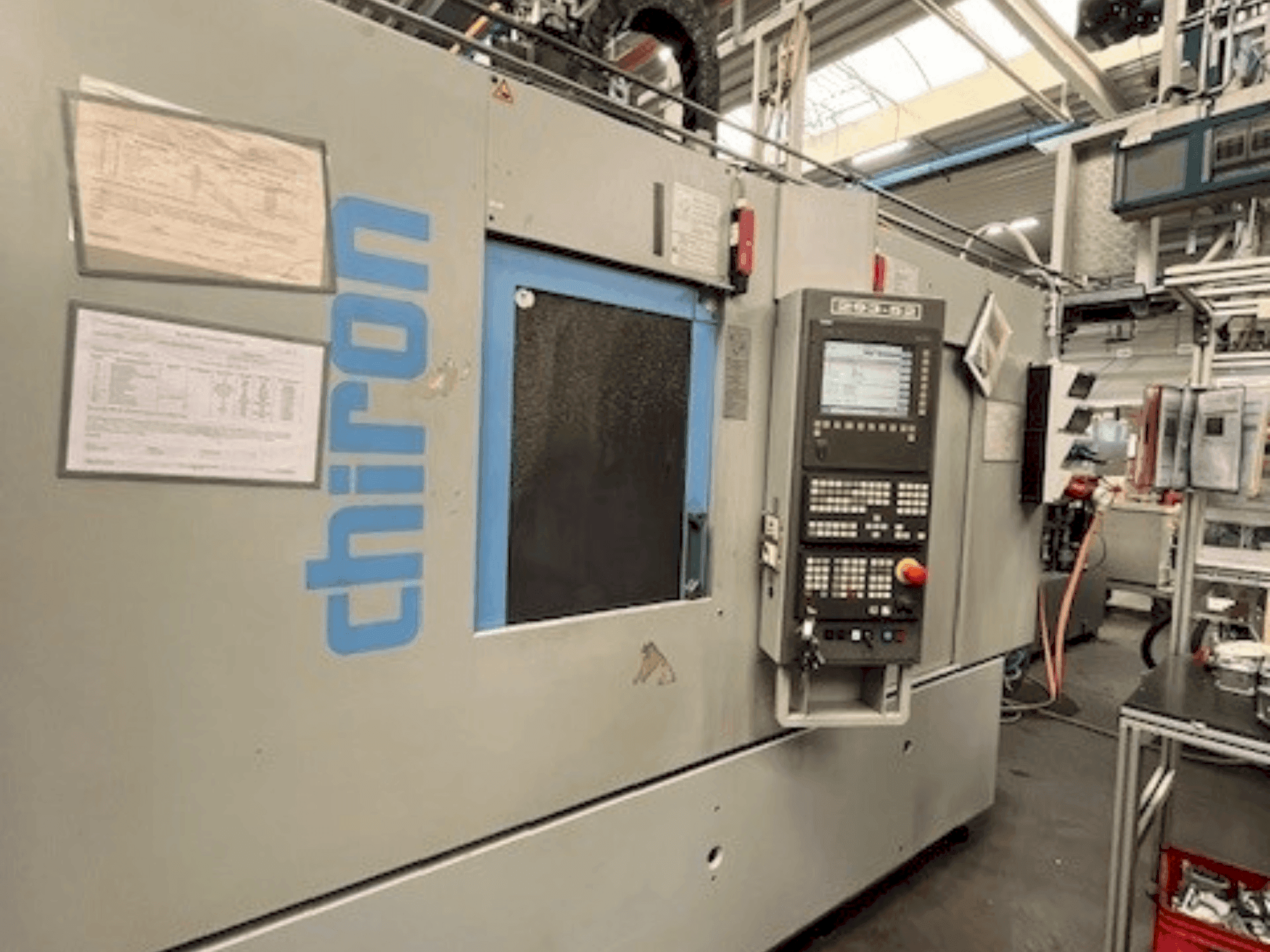 Masina CHIRON DZ15KWM HS eestvaade