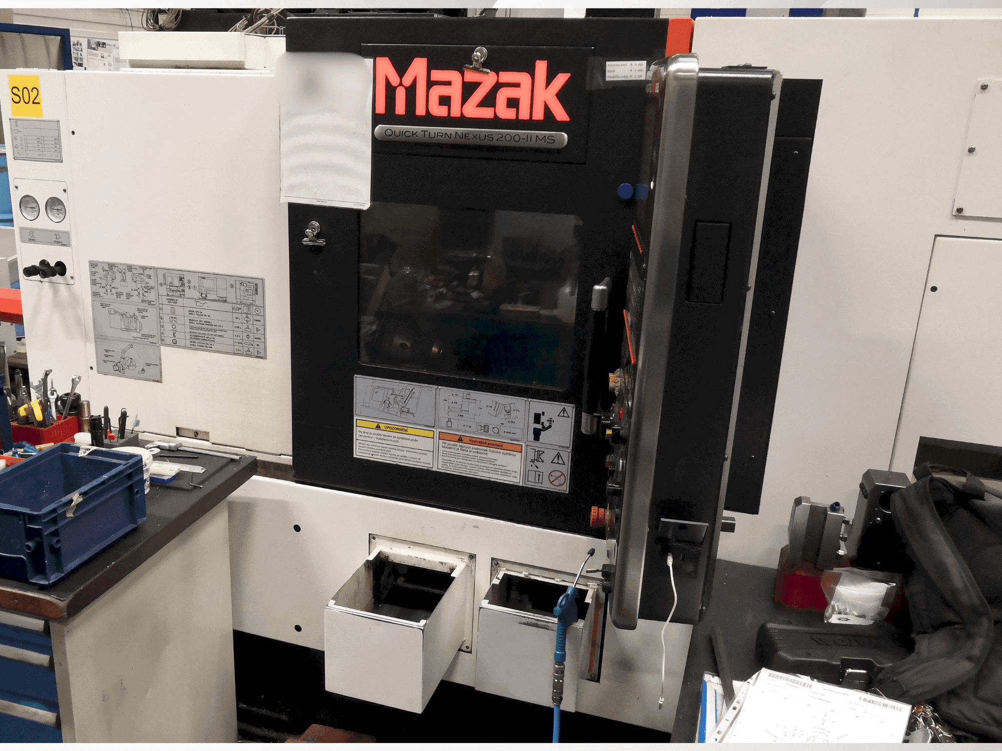 Masina Mazak Quickturn Nexus 200-II MS eestvaade