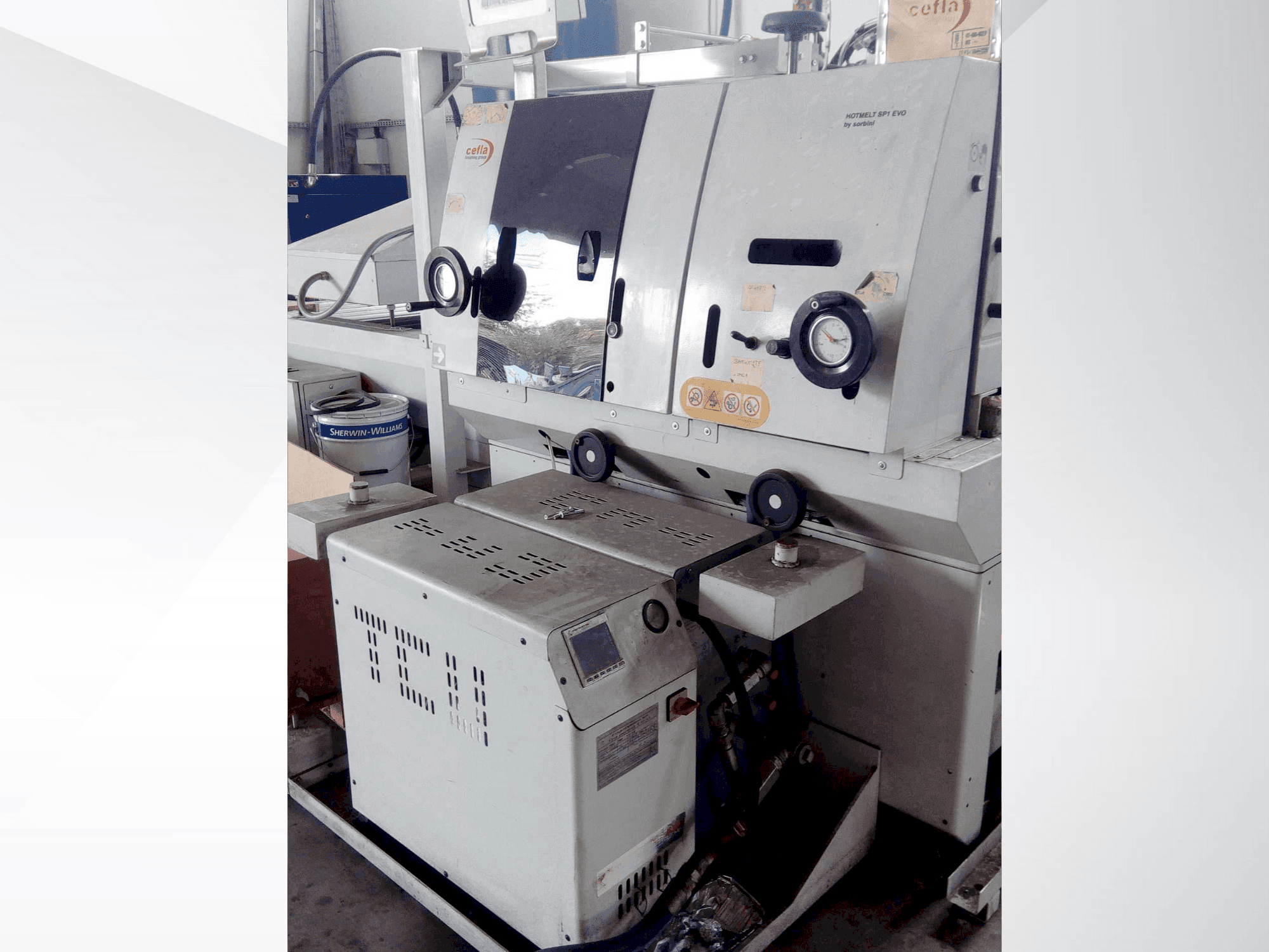 Masina CEFLA Hotmelt SP1-EVO eestvaade