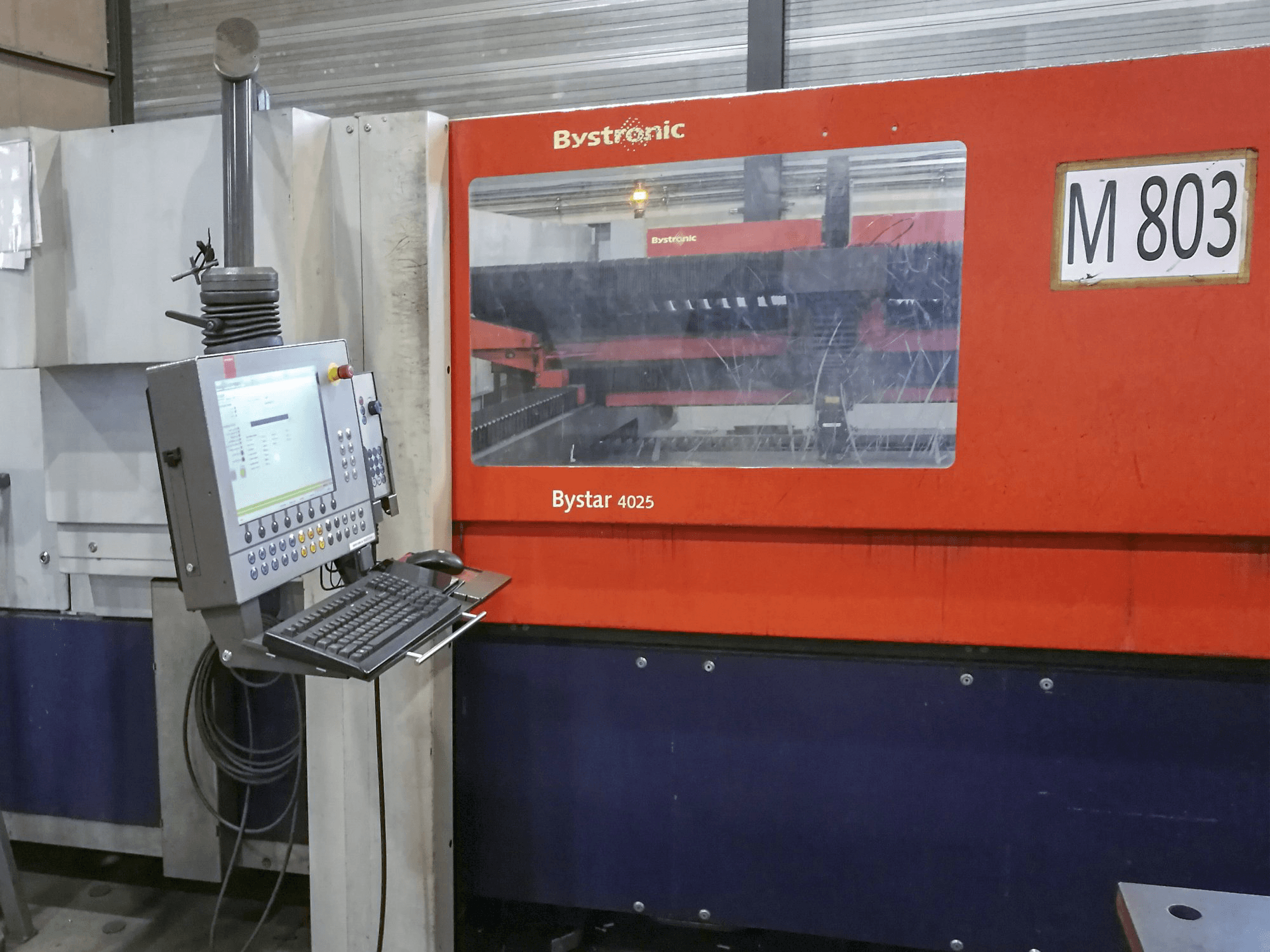 Masina Bystronic Bystar 4025 NT 80 eestvaade