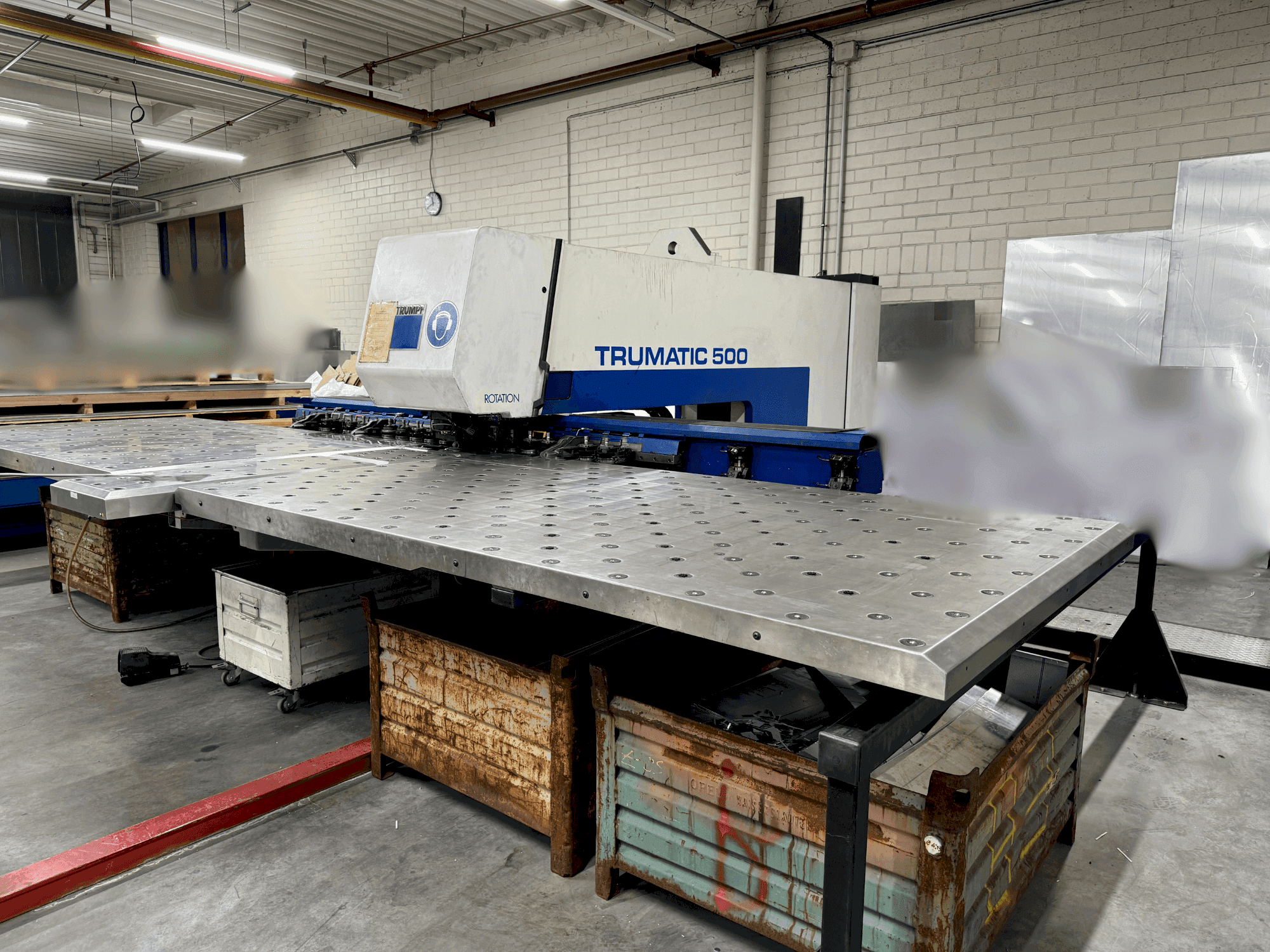 Masina TRUMPF TRUMATIC 500 eestvaade