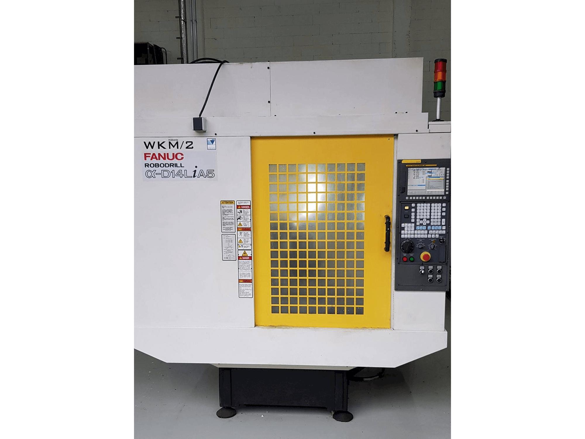 Masina FANUC Robodrill a-D14LiA5 eestvaade