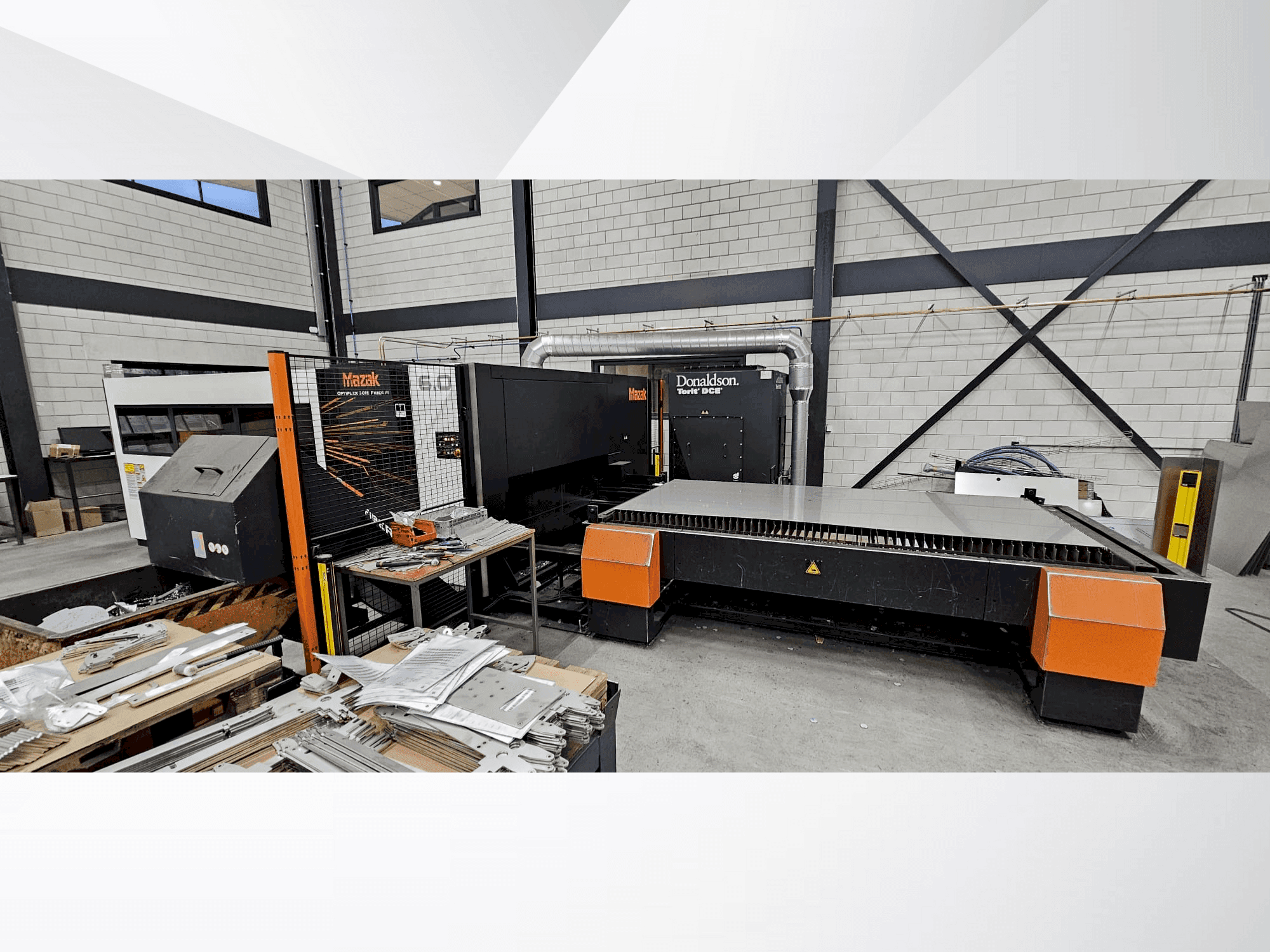 Masina Mazak Optiplex 3015 Fiber III 6,0kW eestvaade