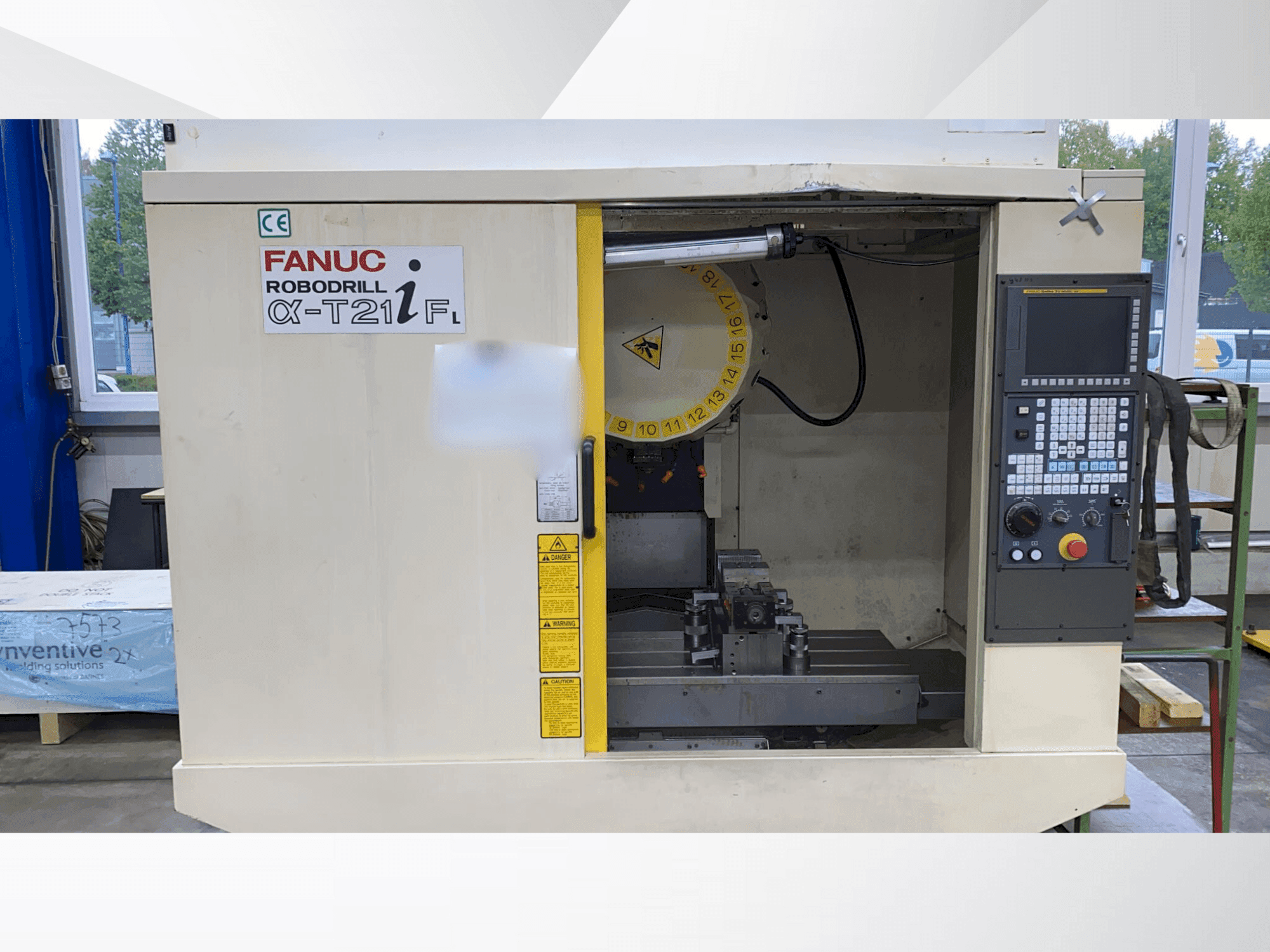 Masina FANUC a-T21iFL eestvaade