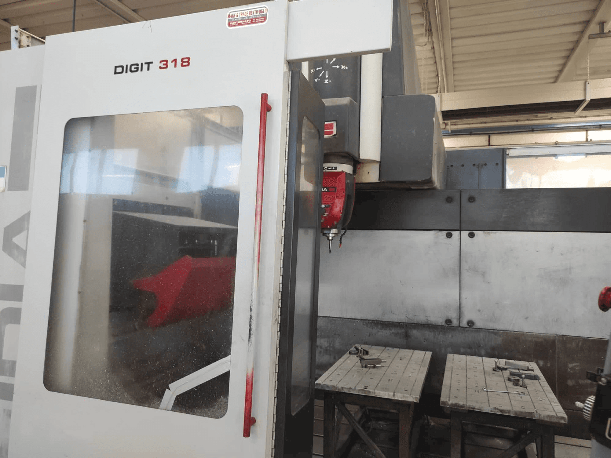 Masina Fidia Digit 318 vasaku külje vaade