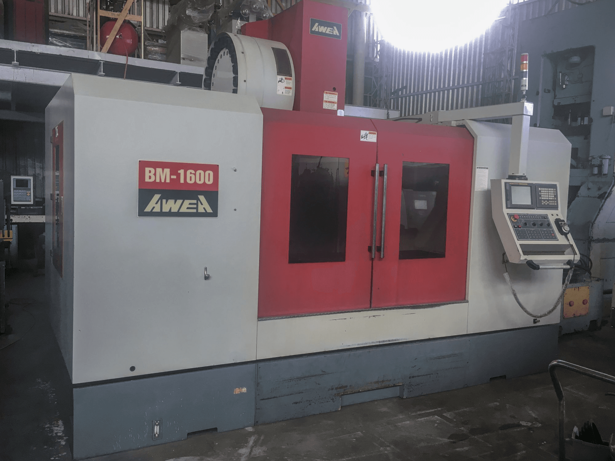 Masinavaade AWEA BM-1600 vasakult