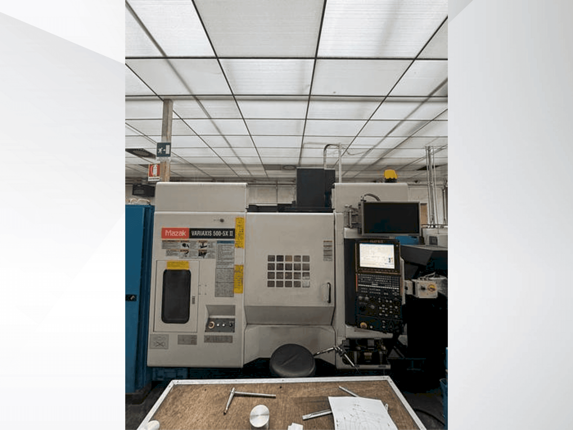 Masina Mazak Variaxis 500-5X II eestvaade