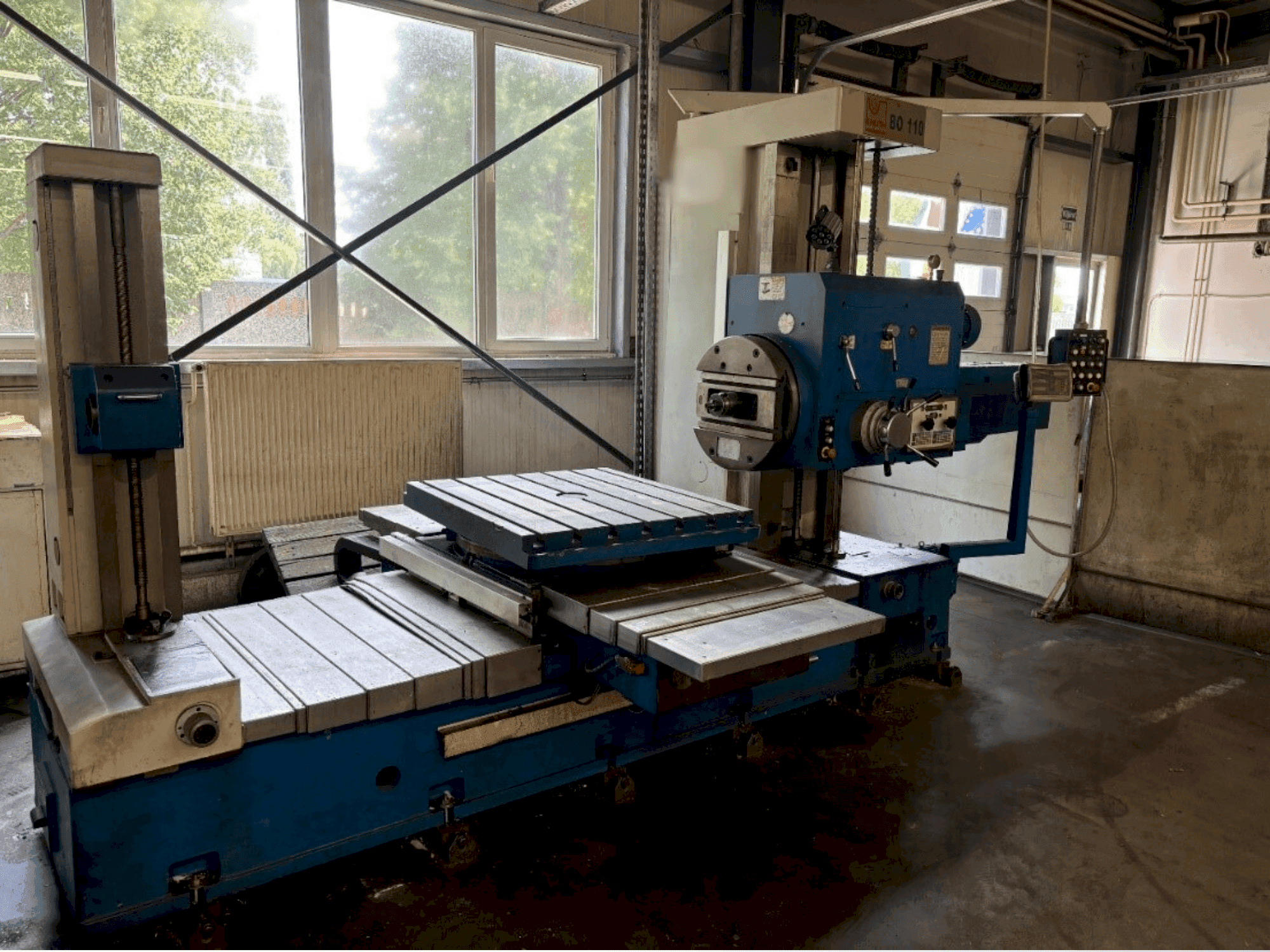 Masina KNUTH BO 110 eestvaade