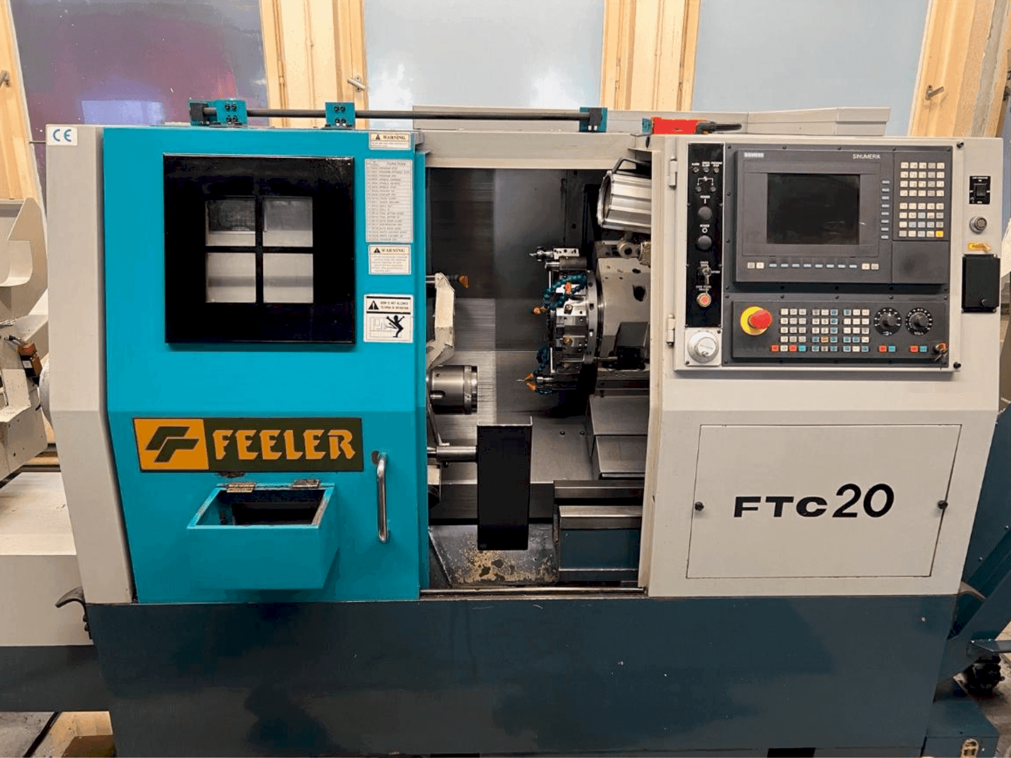 Masina Feeler FTC 20 eestvaade