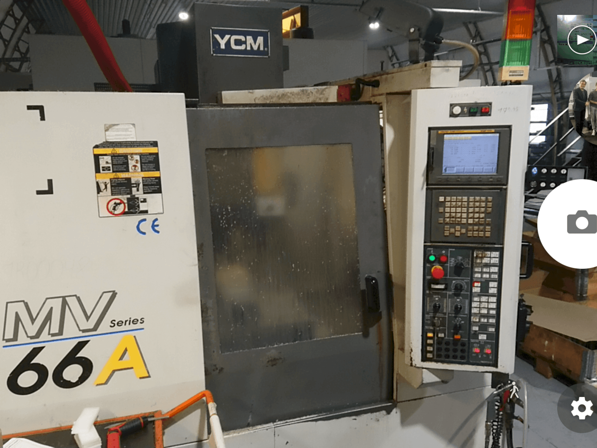 Masina YCM MV66A eestvaade