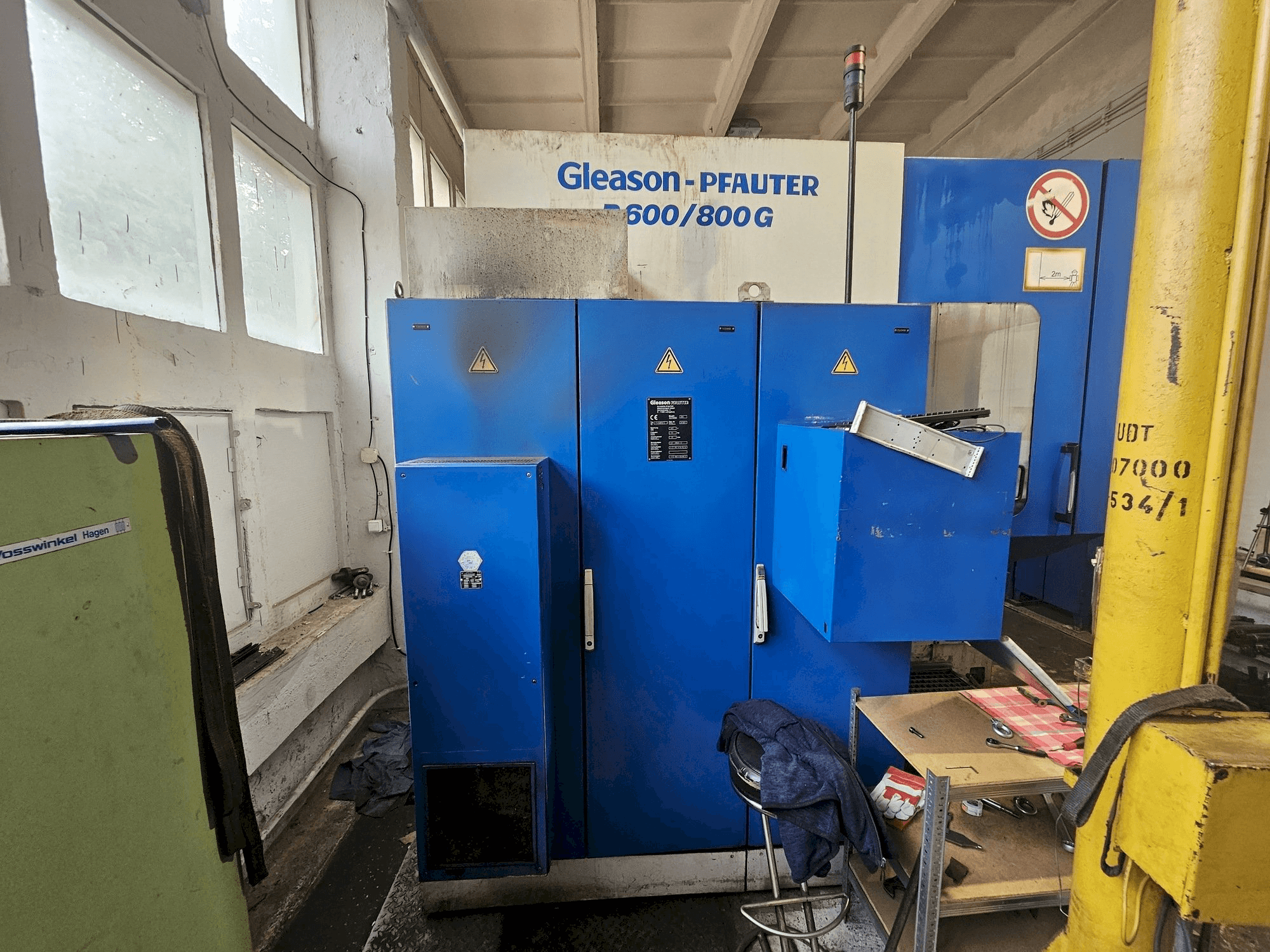 Masina Gleason PFAUTER P600/800 G eestvaade