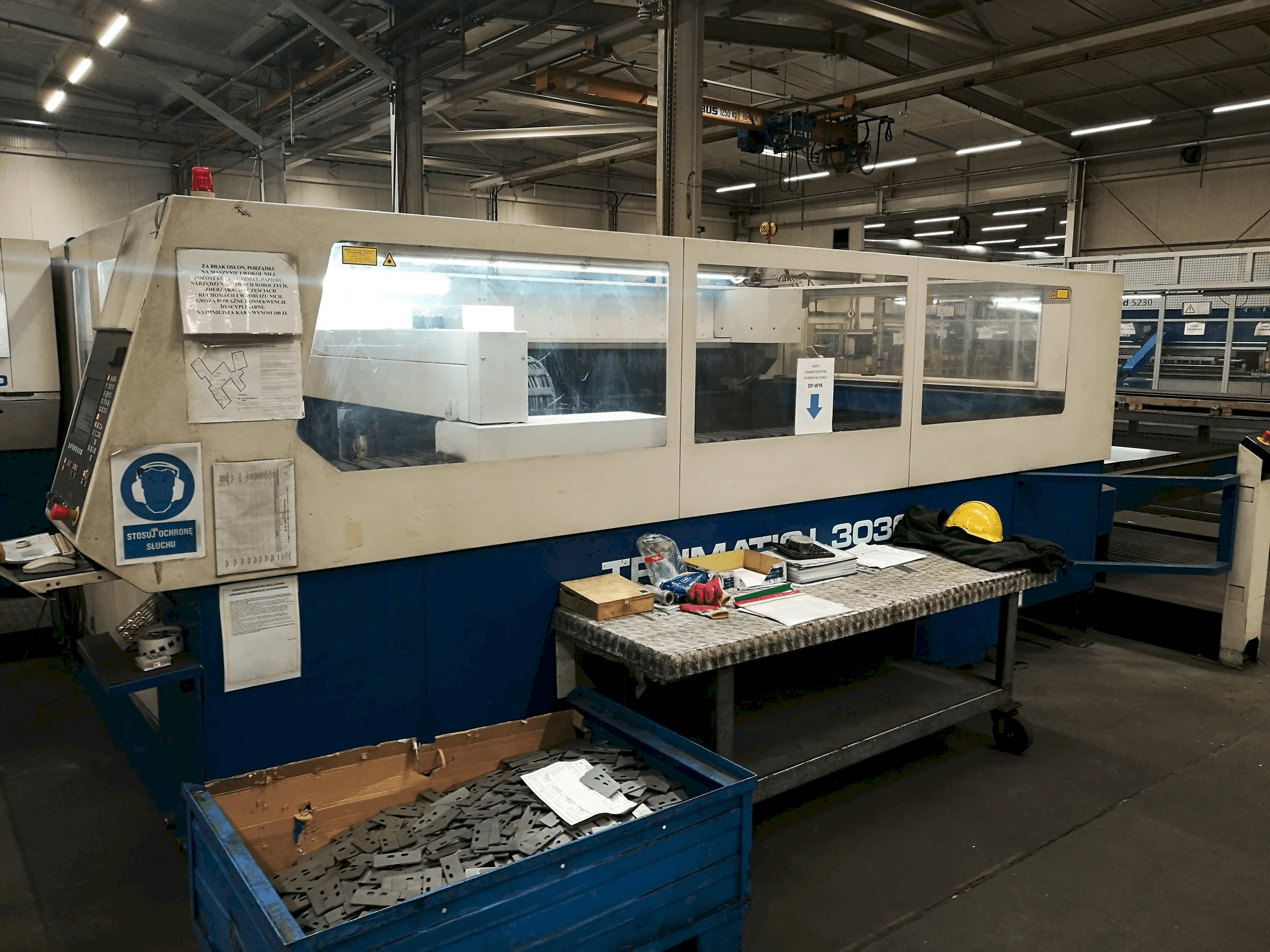 Masina Trumpf Trumatic L3030 eestvaade