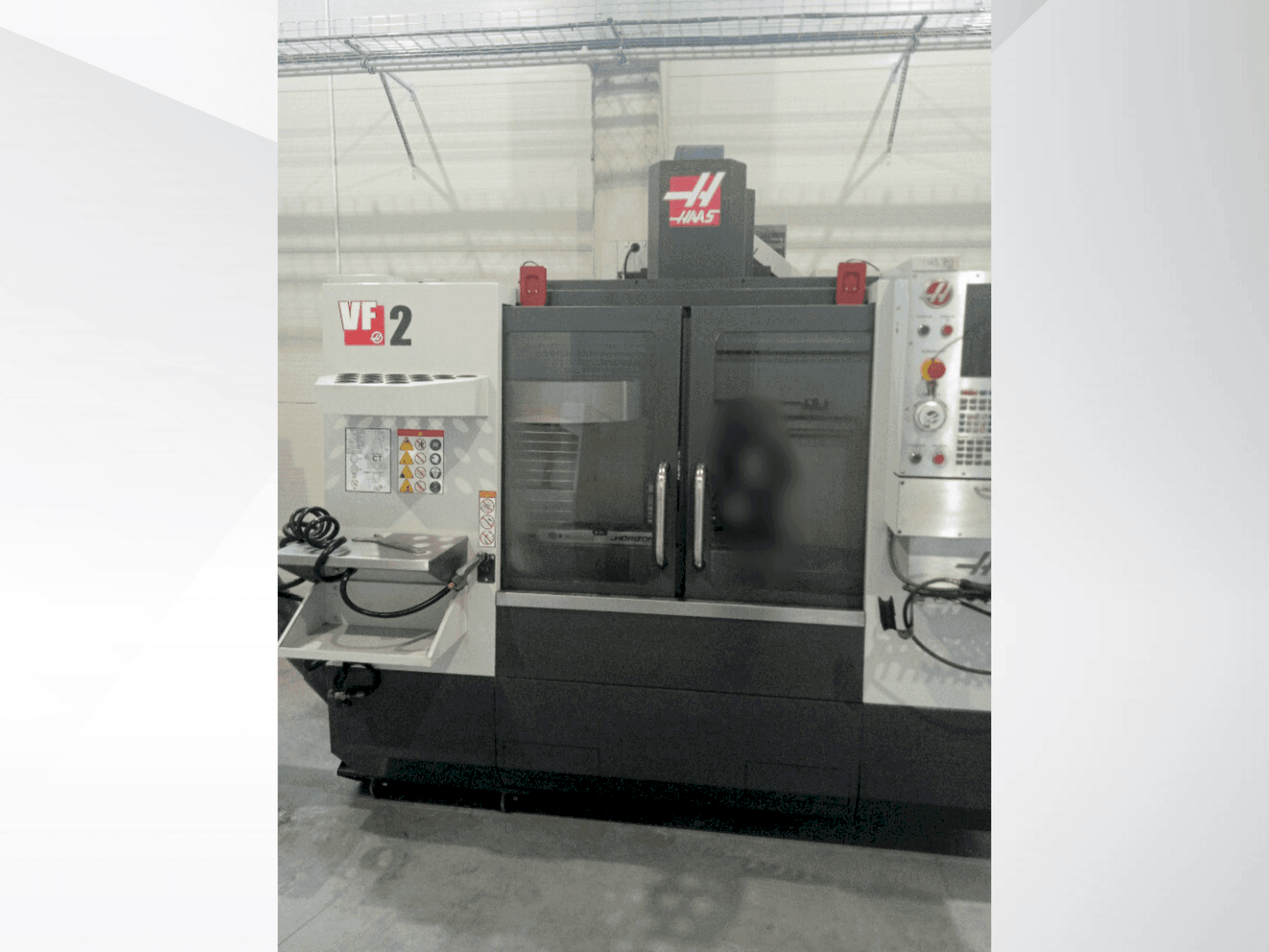 Masina HAAS VF-2 eestvaade