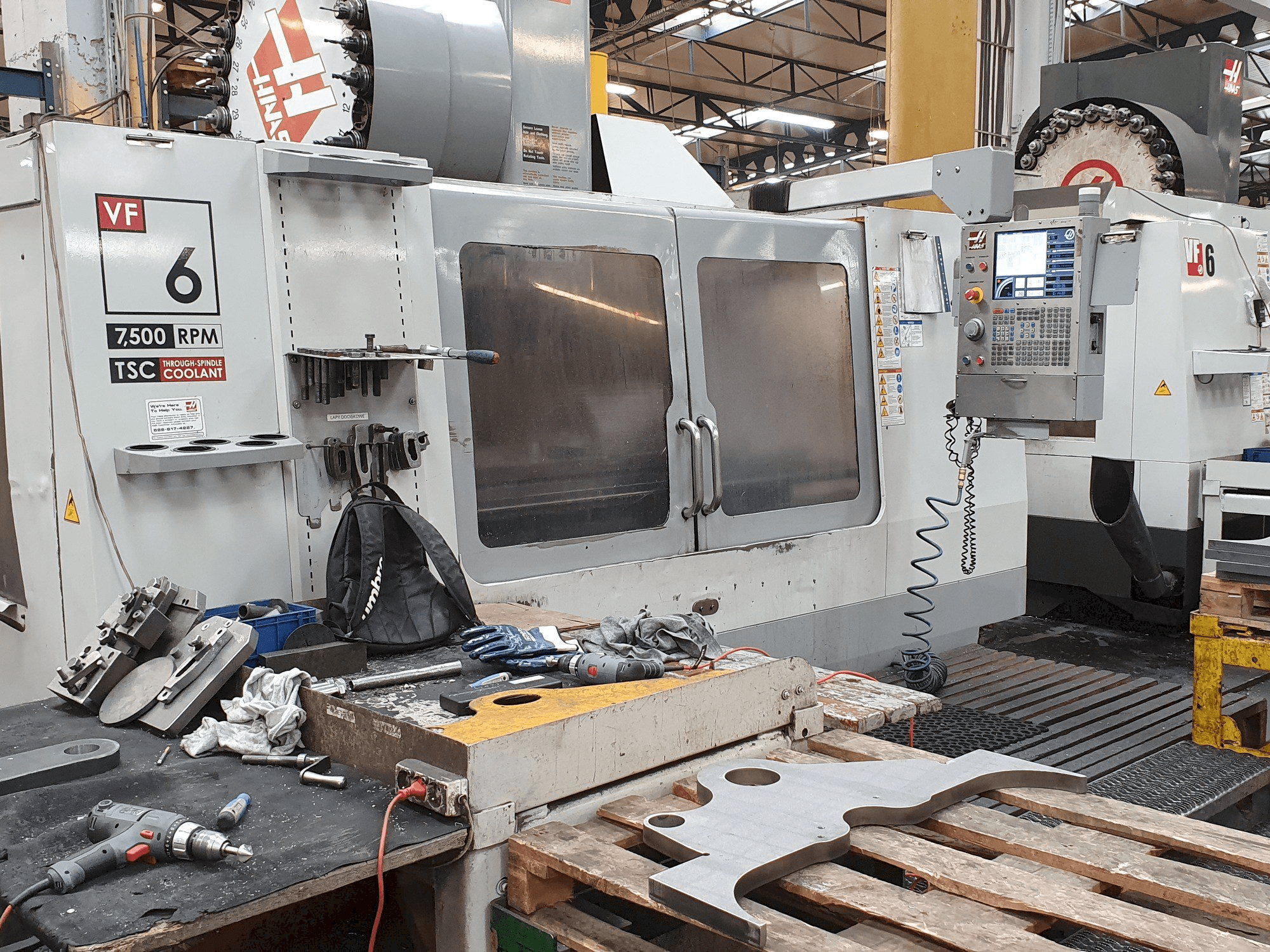 Masina HAAS VF-6 / 50HE eestvaade