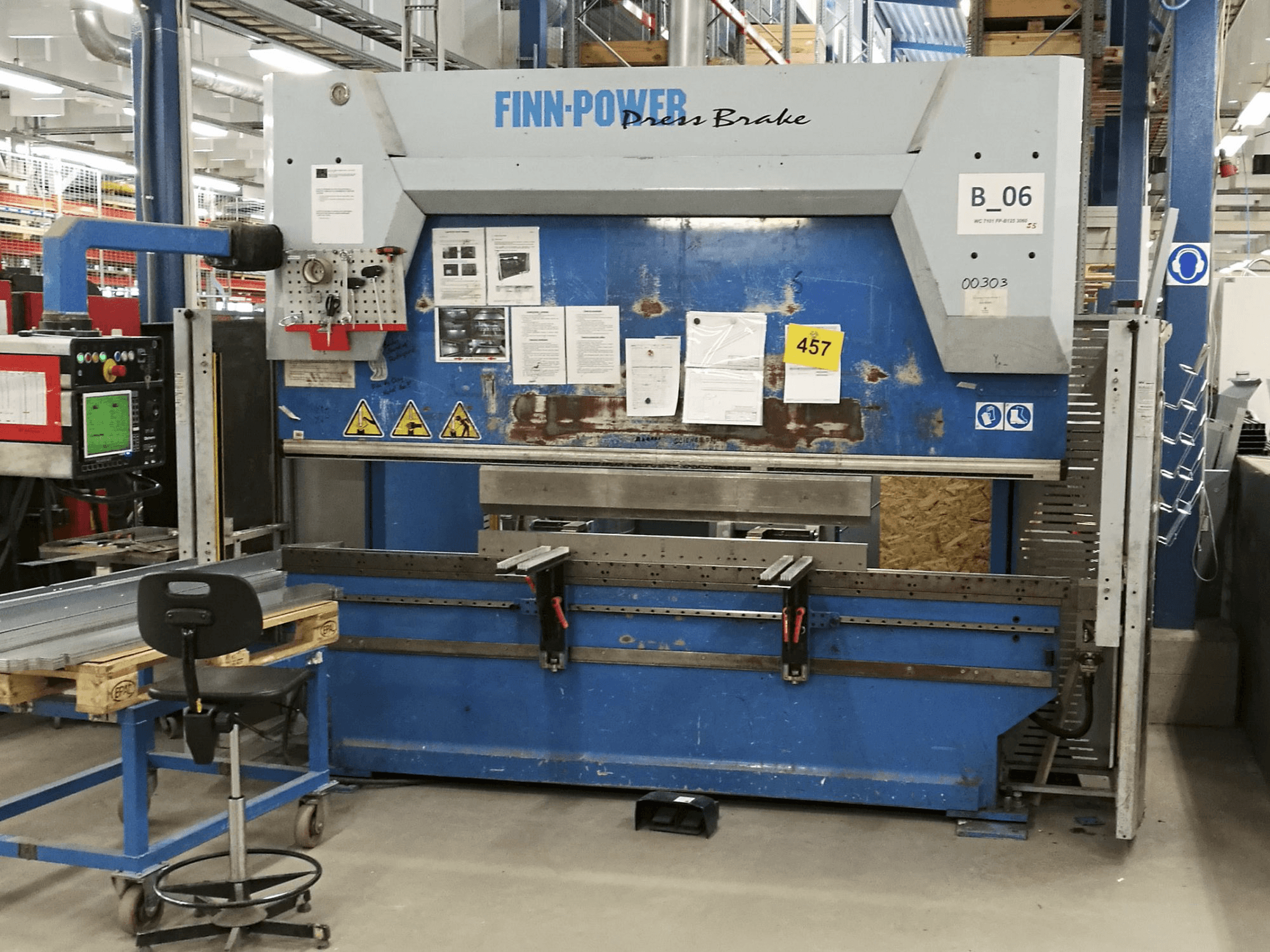 Masina Finn-Power B 125-3060-C6W-GC eestvaade
