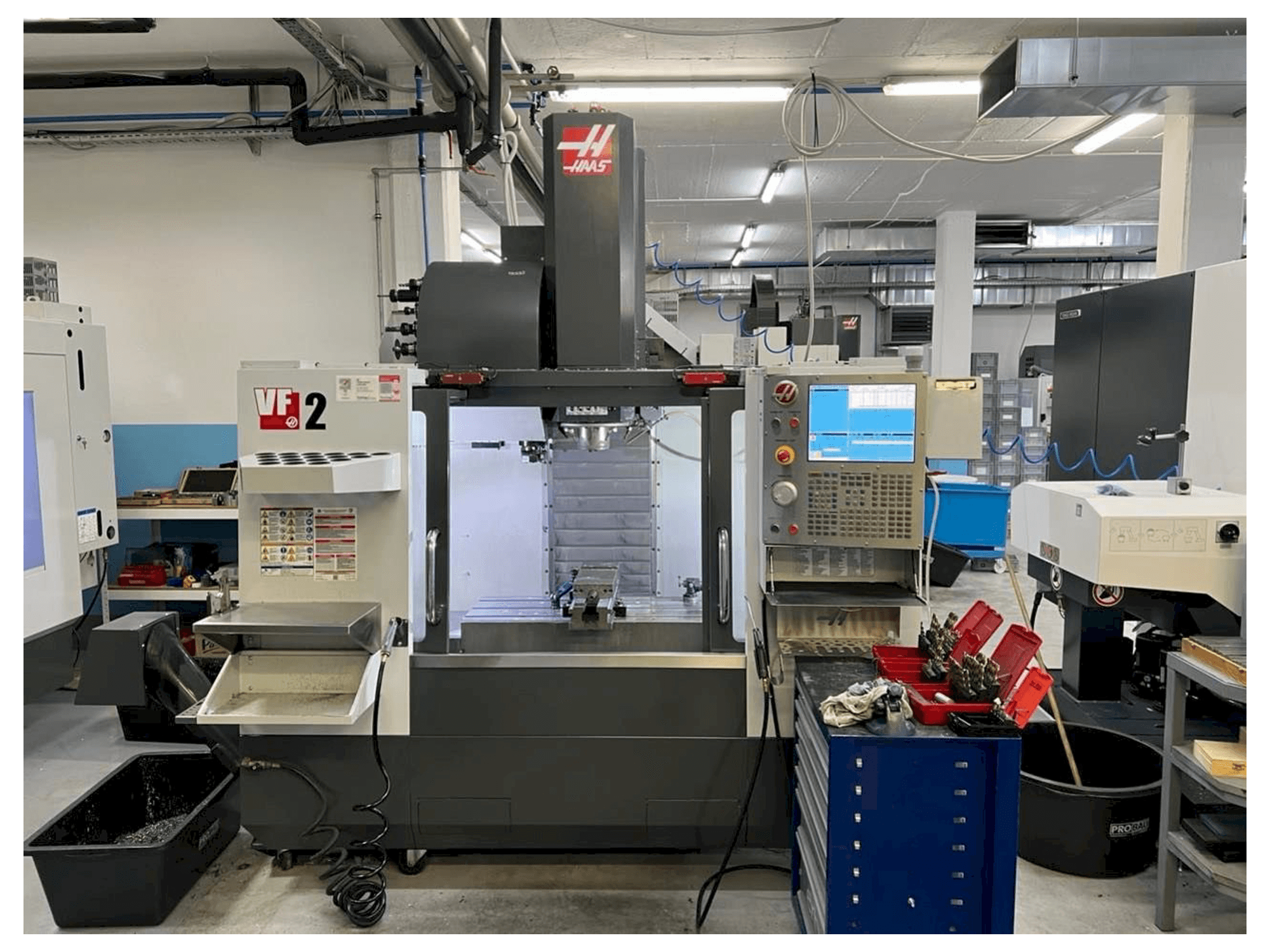 Masina HAAS VF-2 eestvaade