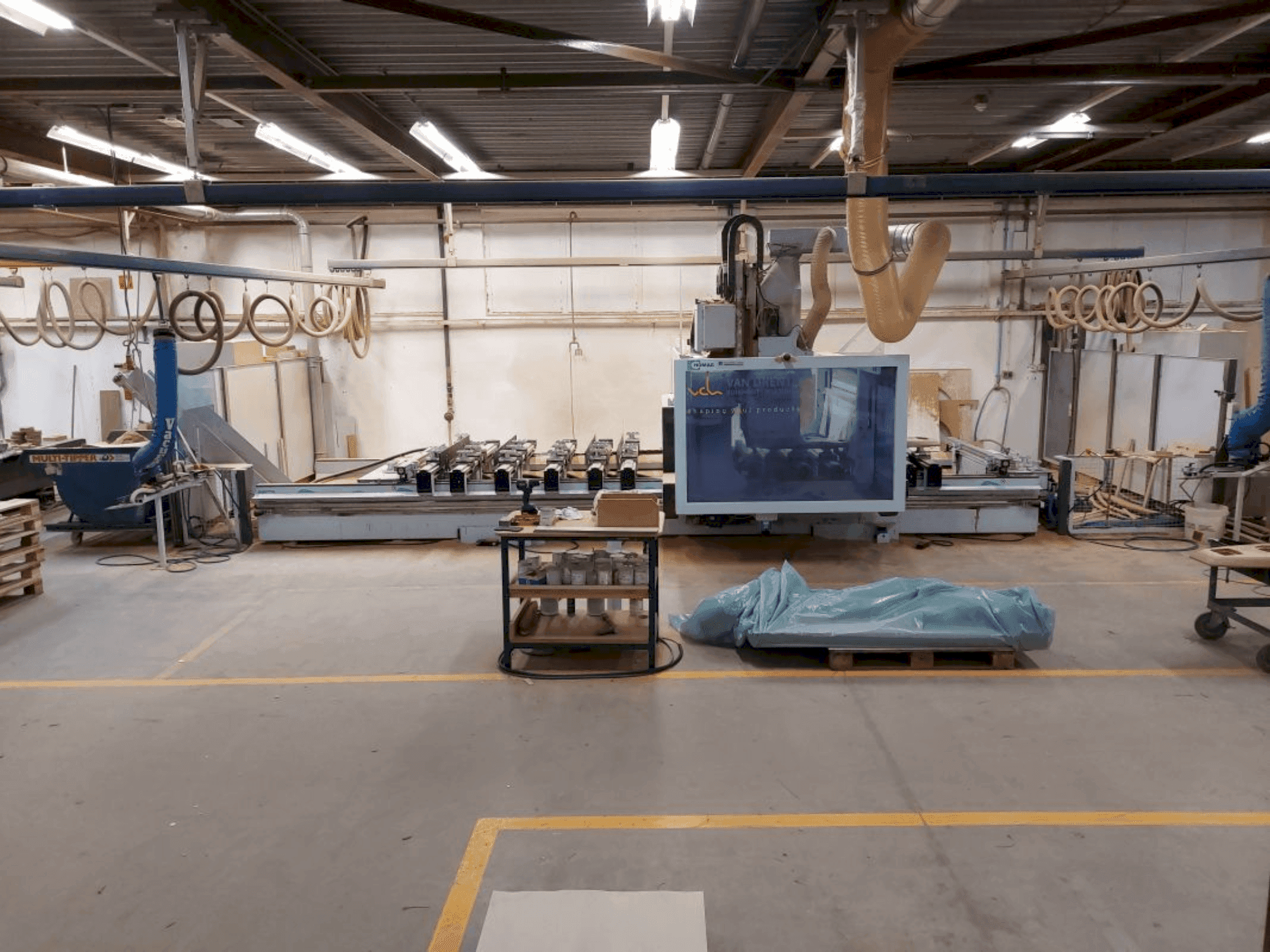 Masina HOMAG WEEKE Profi BMG 611/60/15/F/AP eestvaade