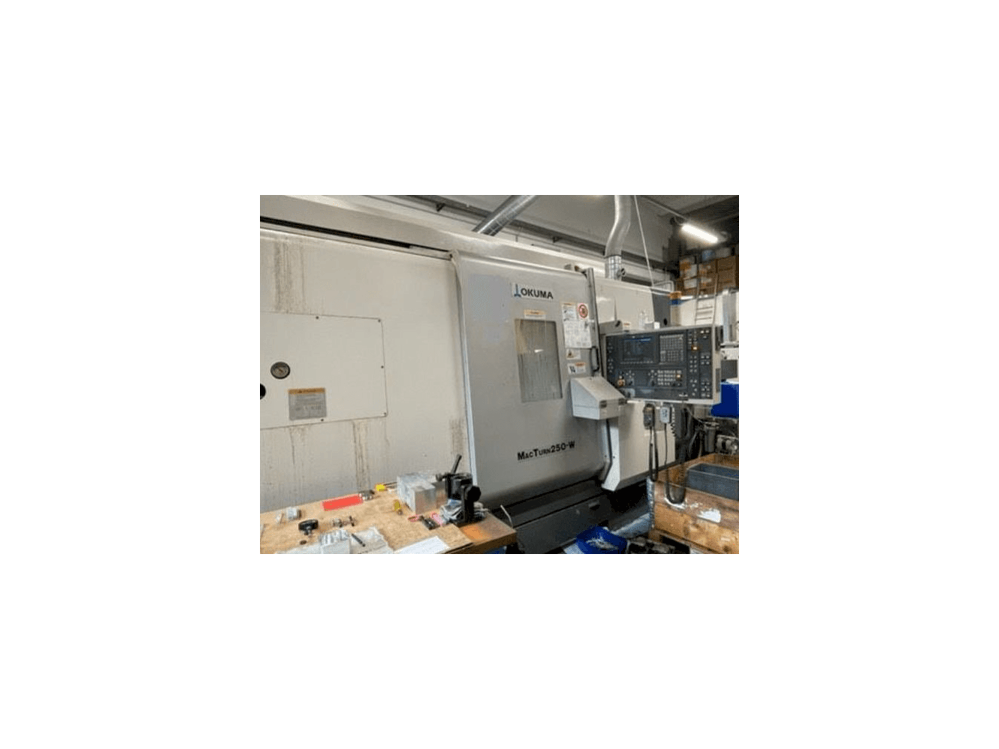 Masina Okuma MACTURN 250W eestvaade