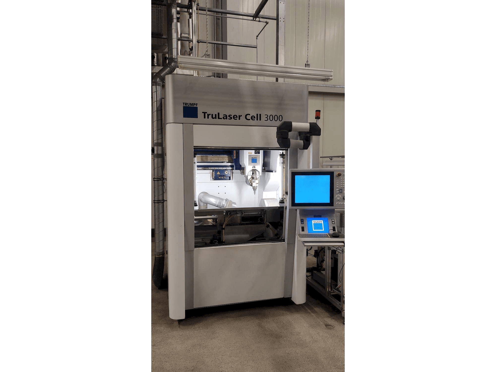 Masina Trumpf TruCell3000 eestvaade