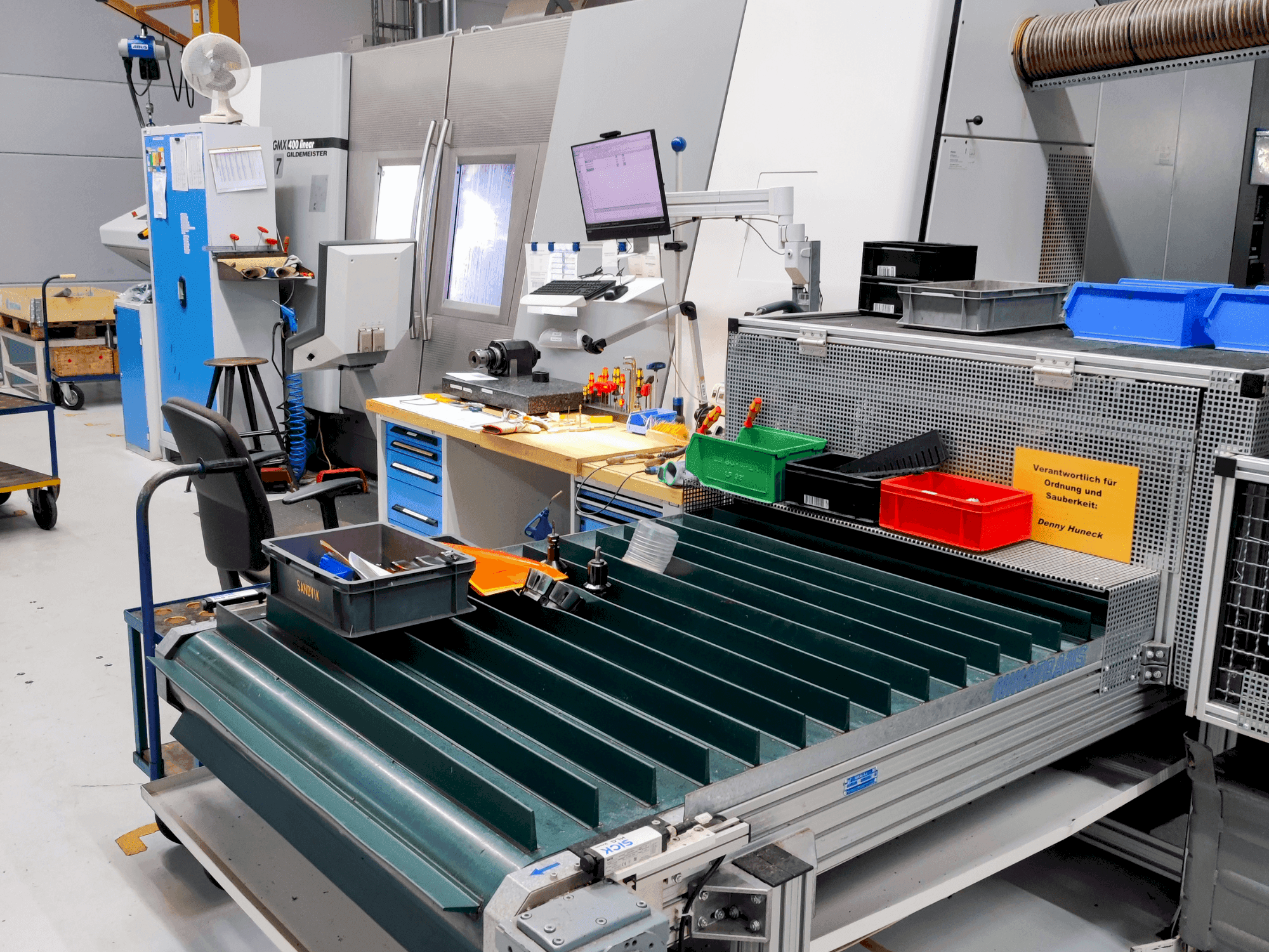 Masina DMG GMX 400l Stange eestvaade