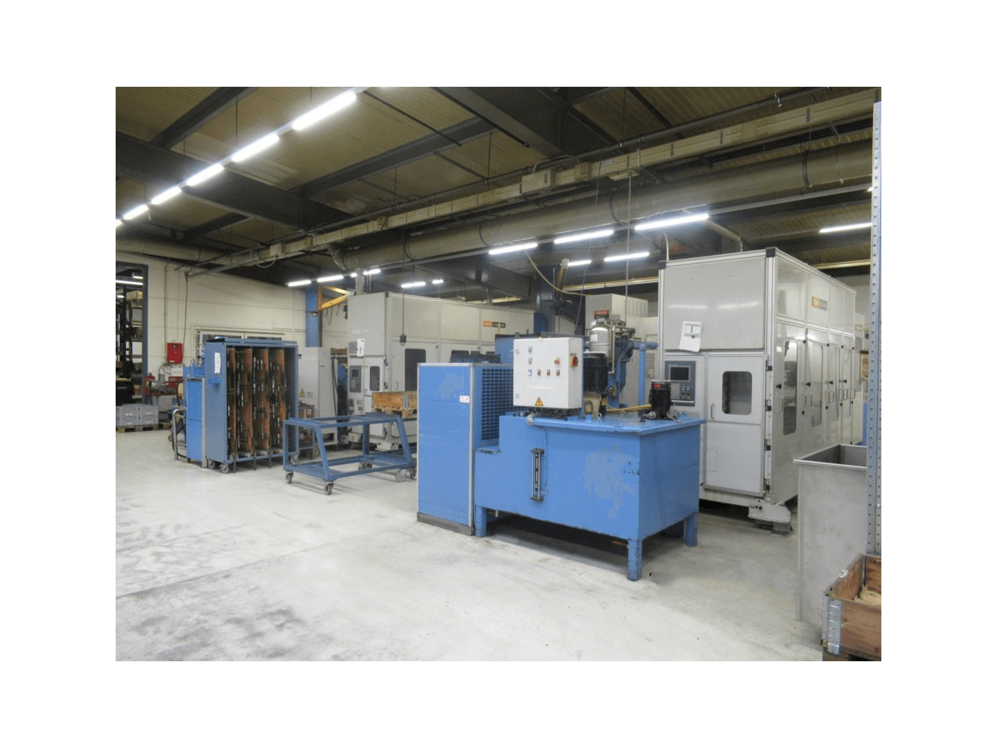 Masina Mazak PALLETECH Automation System Production Line eestvaade