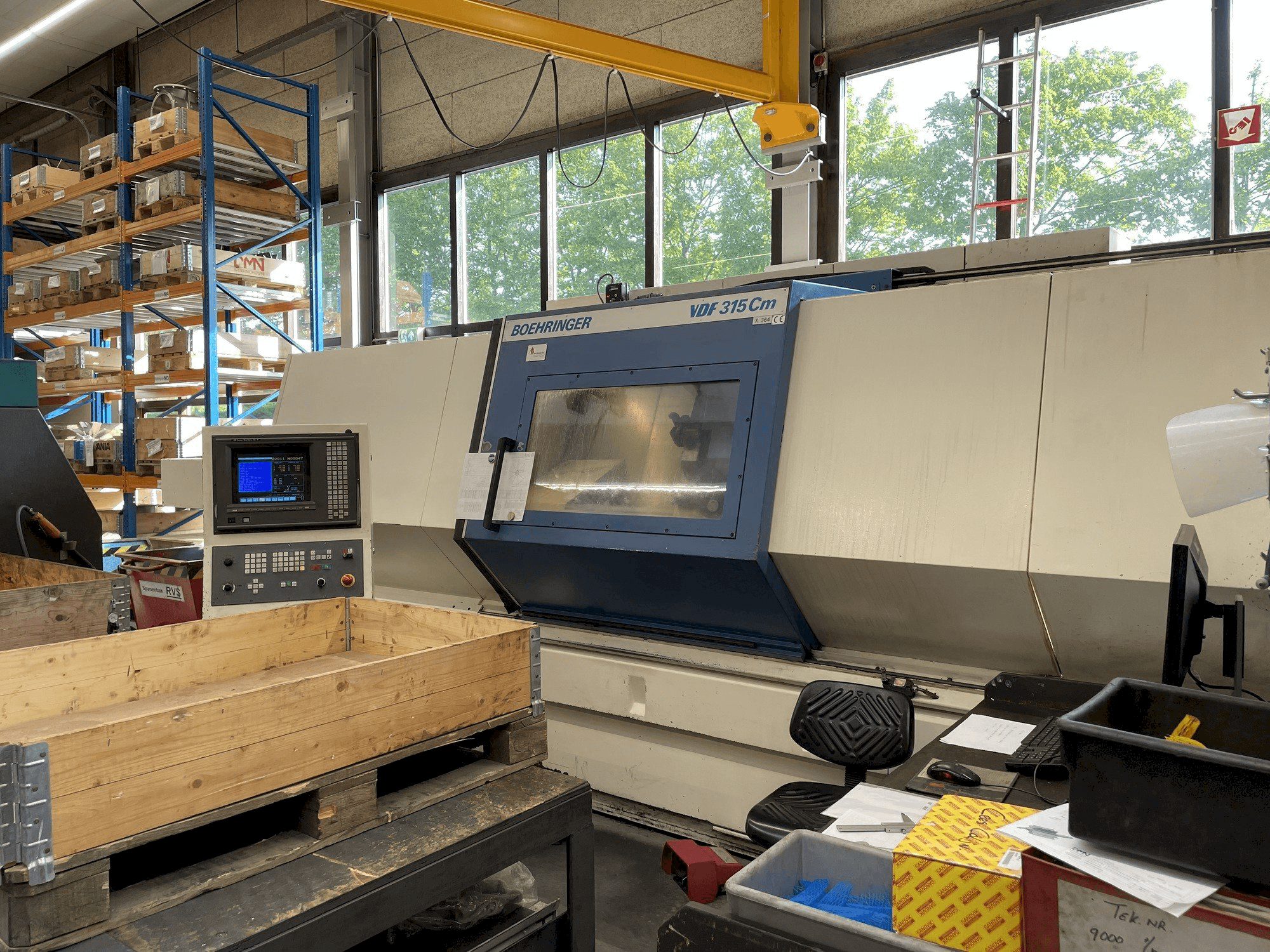 Masina BOEHRINGER VDF 315 CM eestvaade