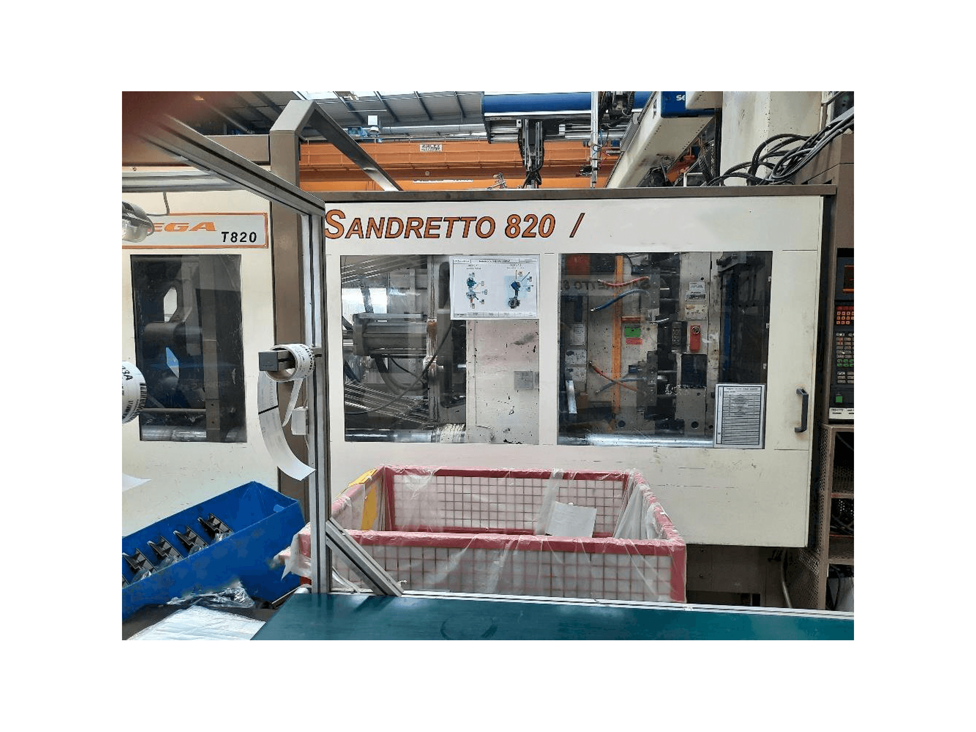 Masina SANDRETTO 820/6434 eestvaade