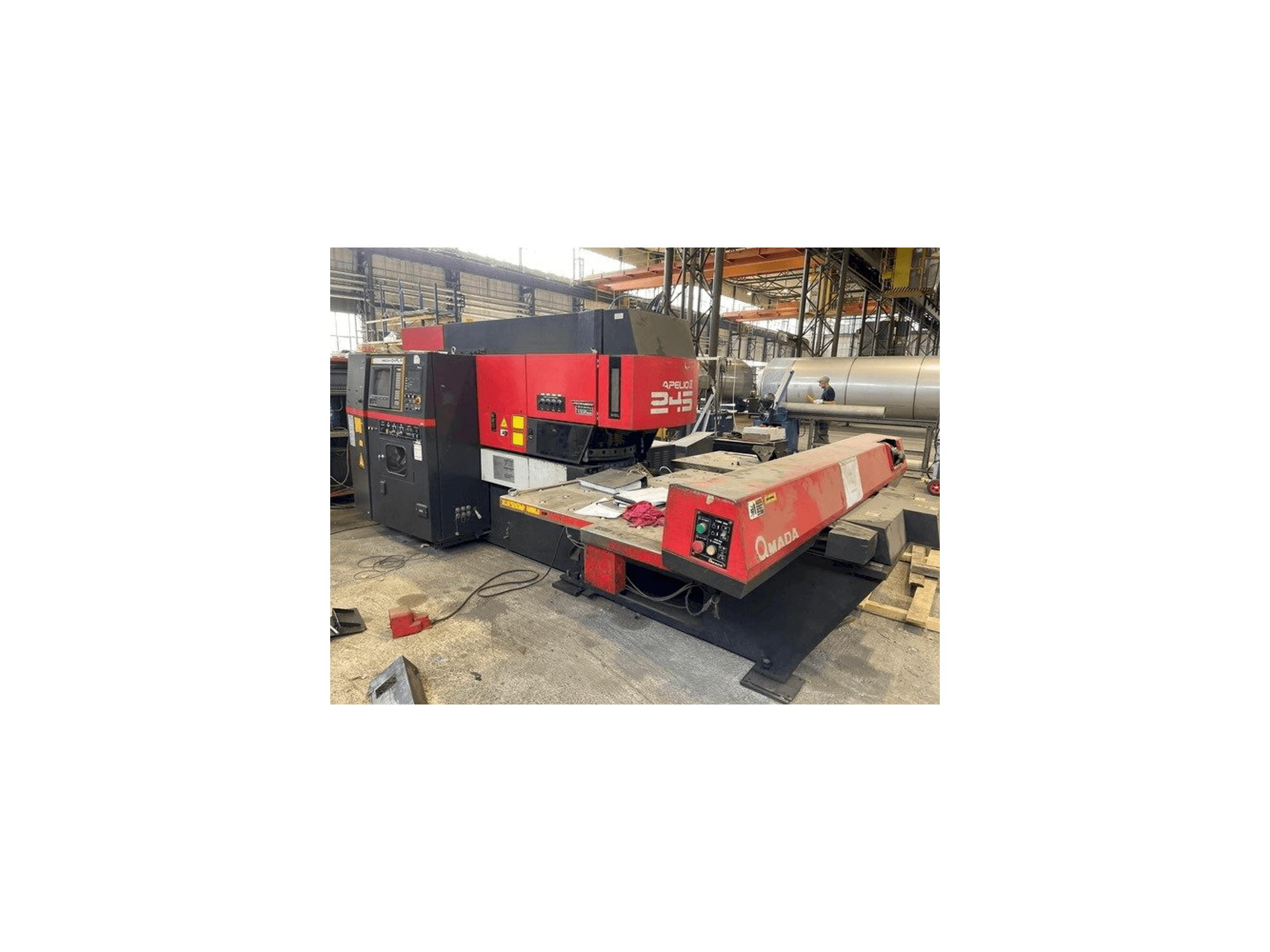 Masina AMADA Apelio II 245 eestvaade