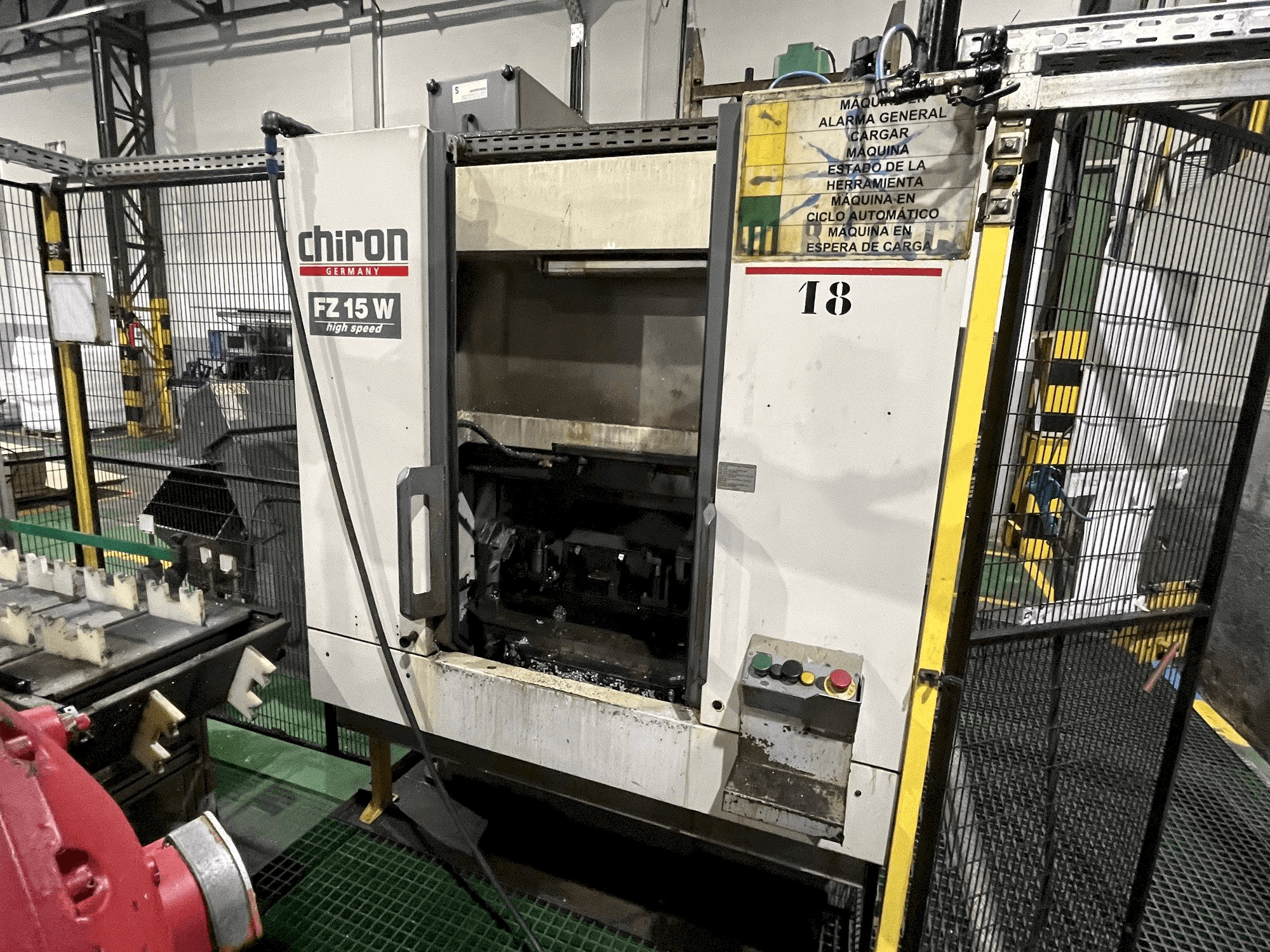 Masina CHIRON FZ15W eestvaade