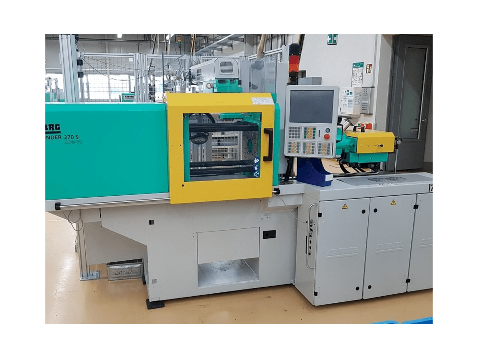 Masina Arburg SGM 270 S 400-70 eestvaade