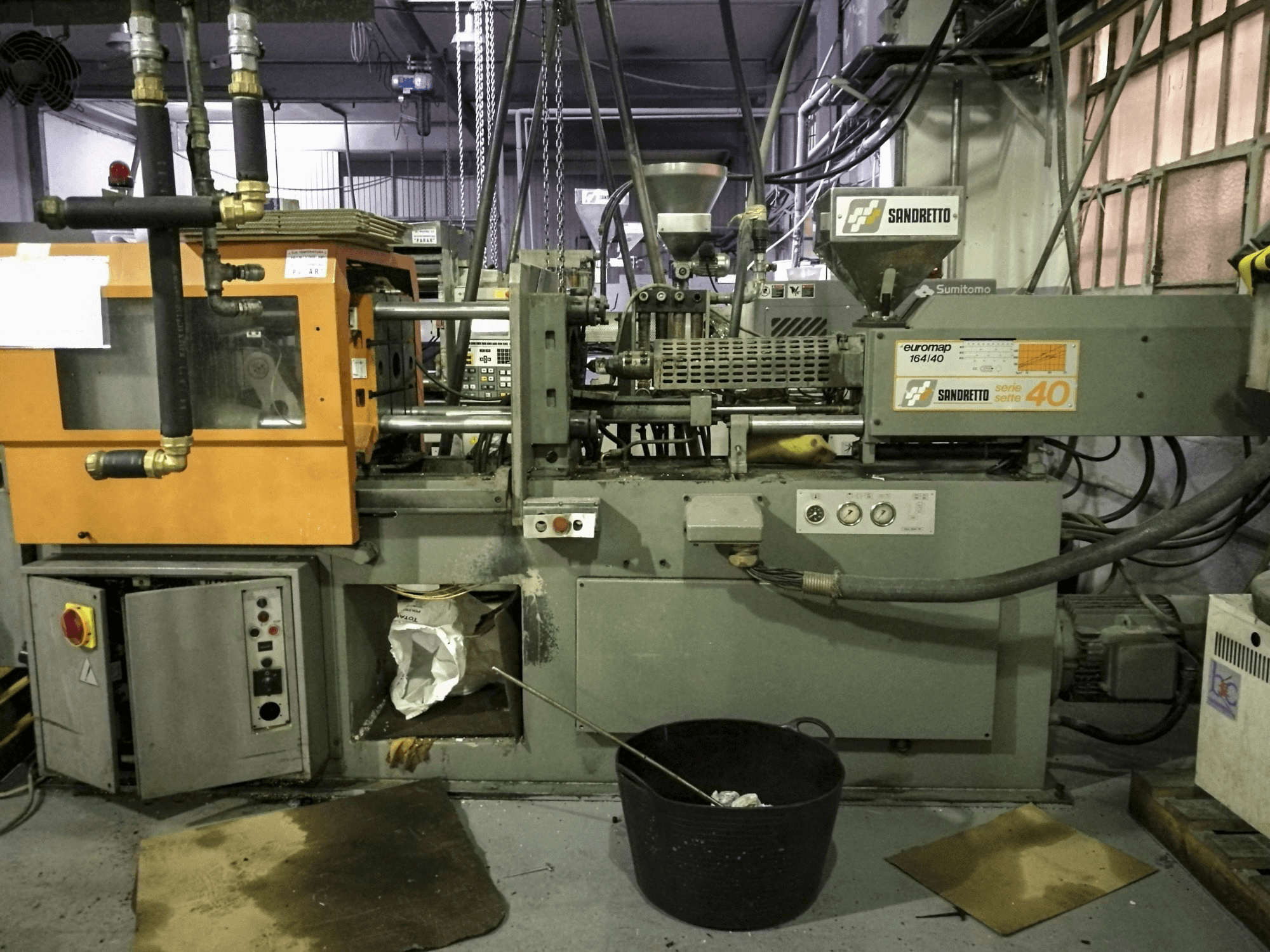 Masina SANDRETTO S.7.40 eestvaade