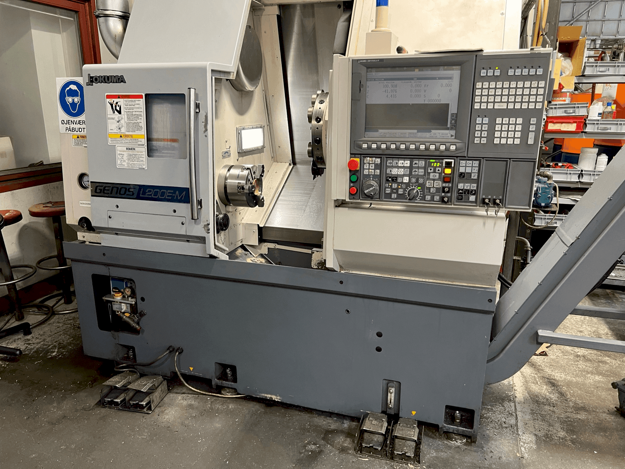 Masina Okuma GENOS L200E MY eestvaade